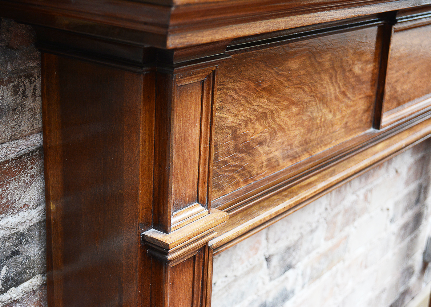 Solid Cherry Fireplace Mantel
