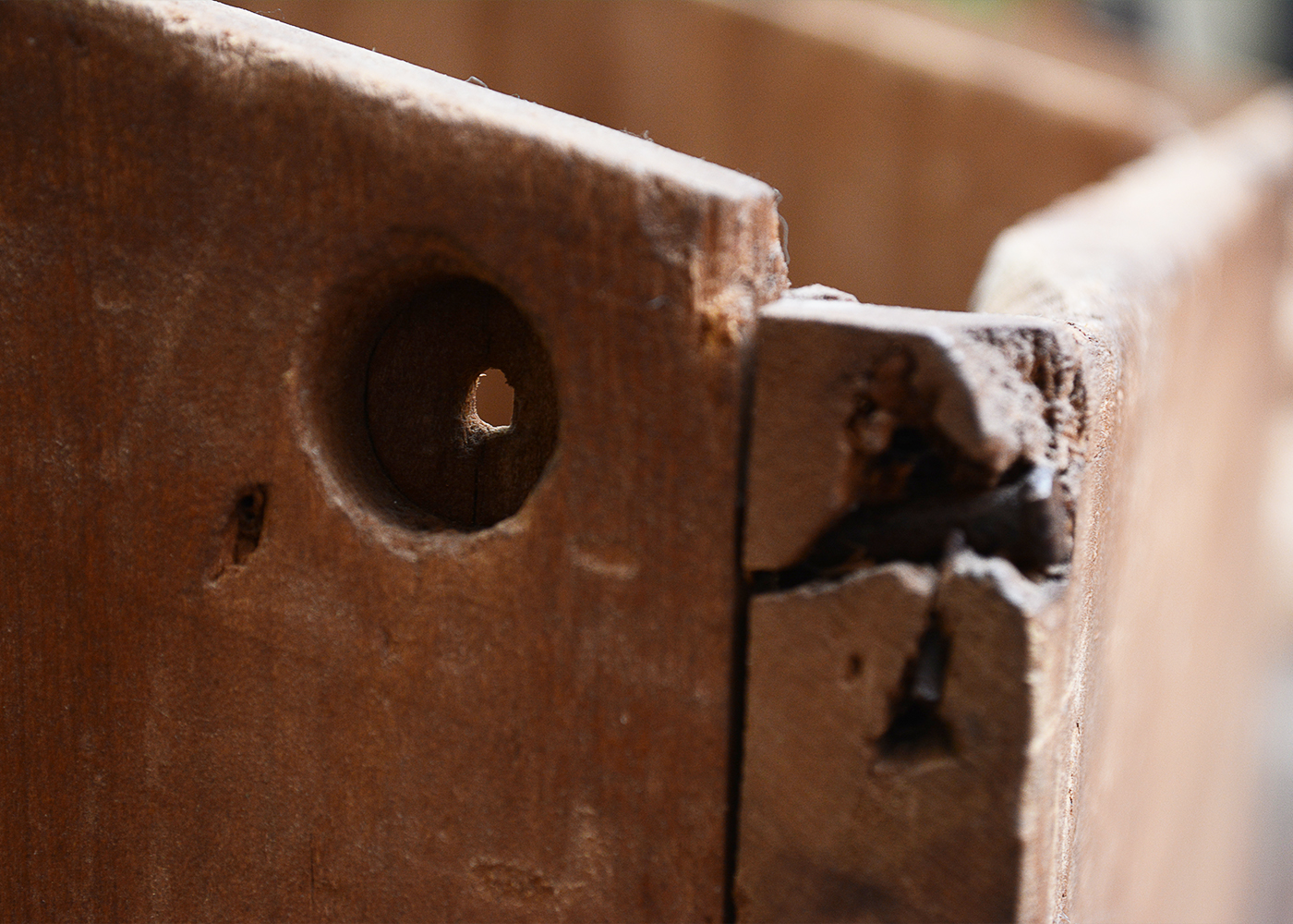 Antique Handmade Grain Bin
