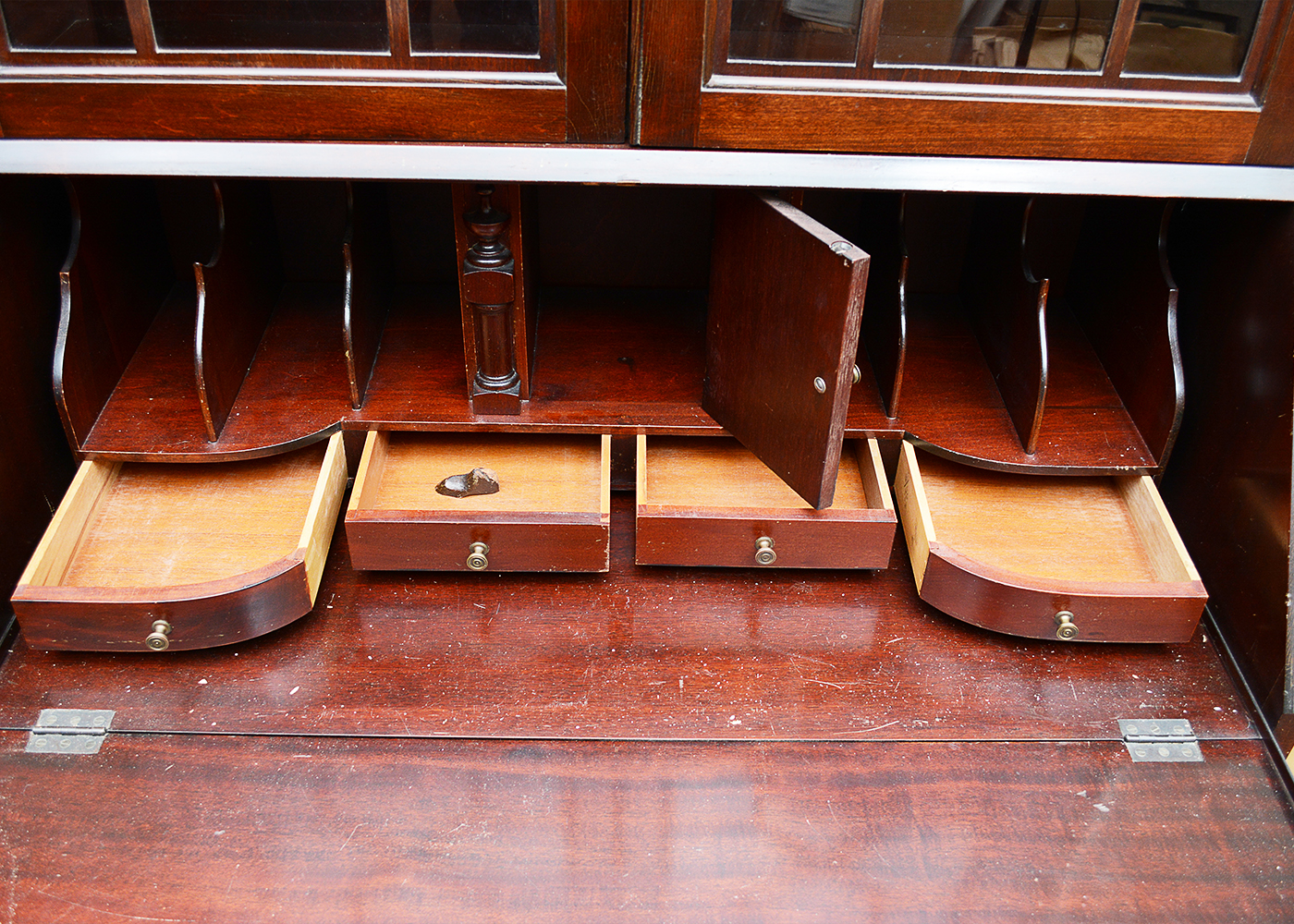Vintage Maddox Colonial Revival-Style Secretary Desk