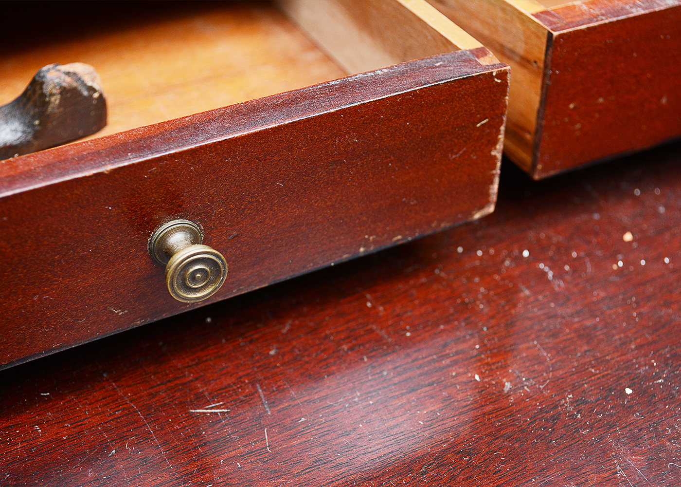 Vintage Maddox Colonial Revival-Style Secretary Desk