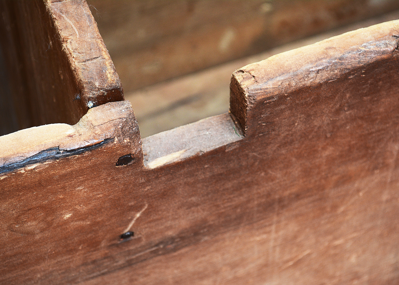 Antique Handmade Grain Bin