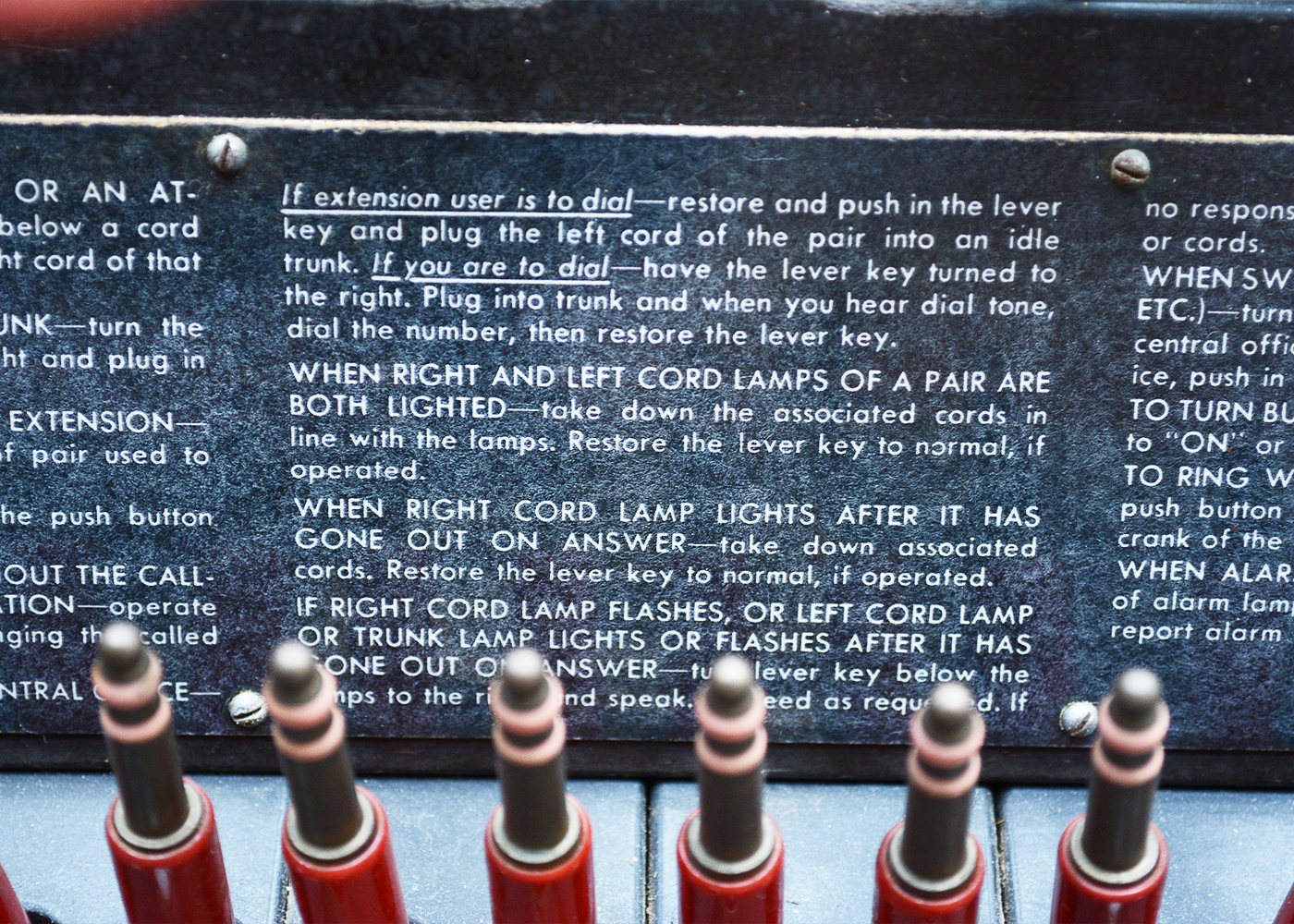 Bell System Western Electric Switchboard