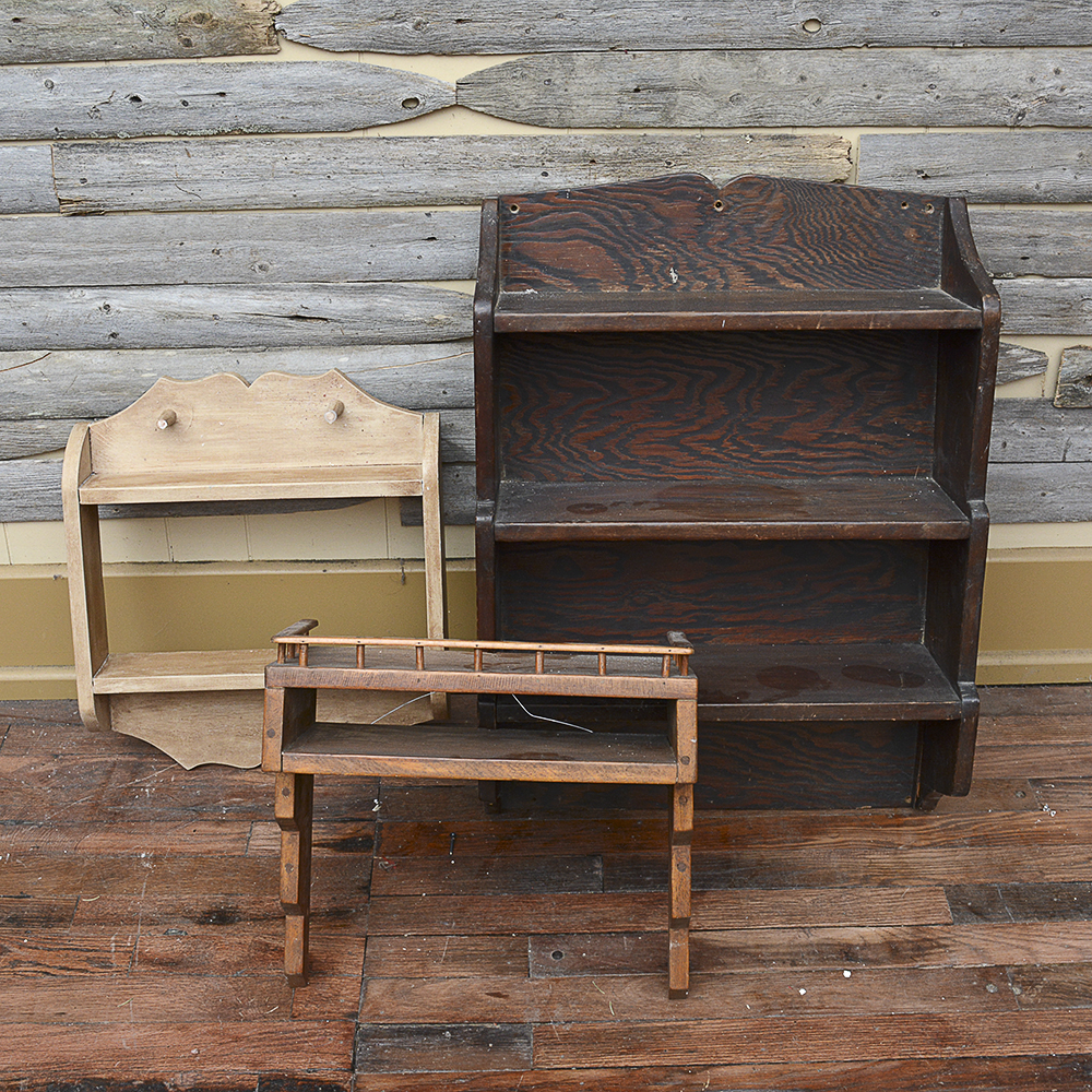 Handcrafted Wall Shelves