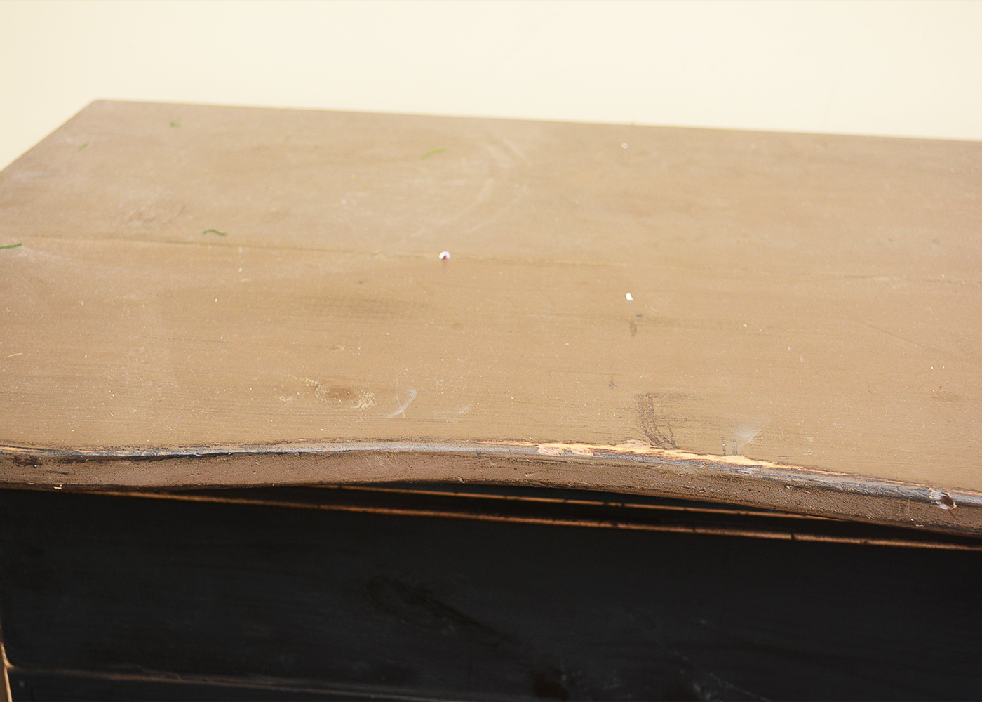 Painted Pine Mantel
