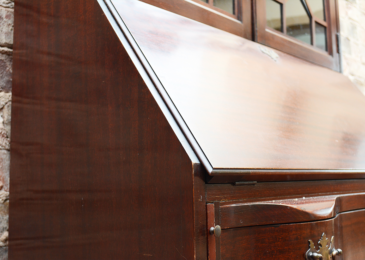 Vintage Maddox Colonial Revival-Style Secretary Desk
