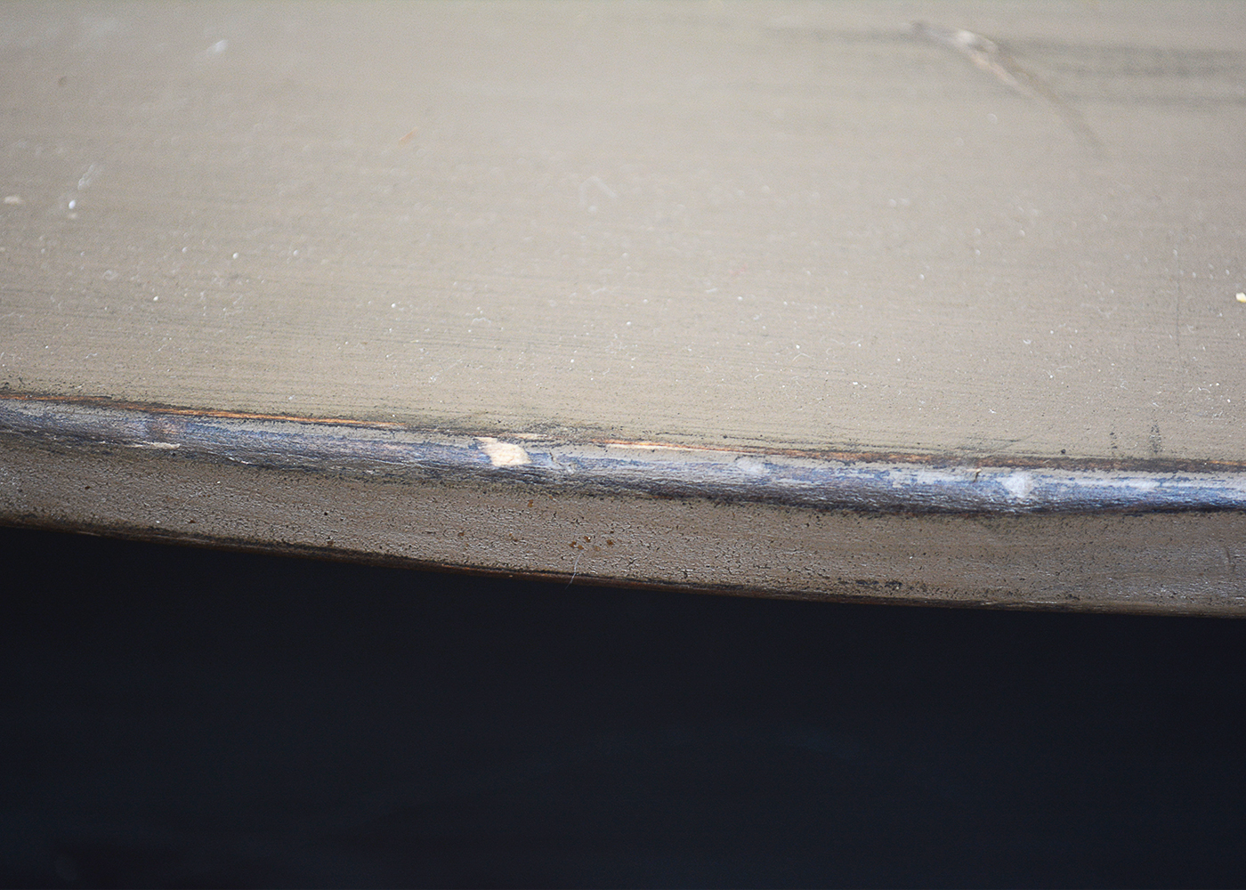 Painted Pine Mantel