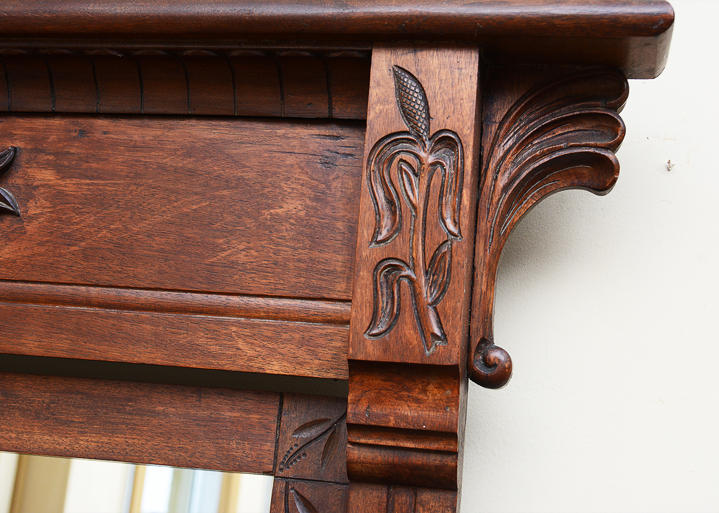 Victorian Eastlake Style Dresser With Mirror