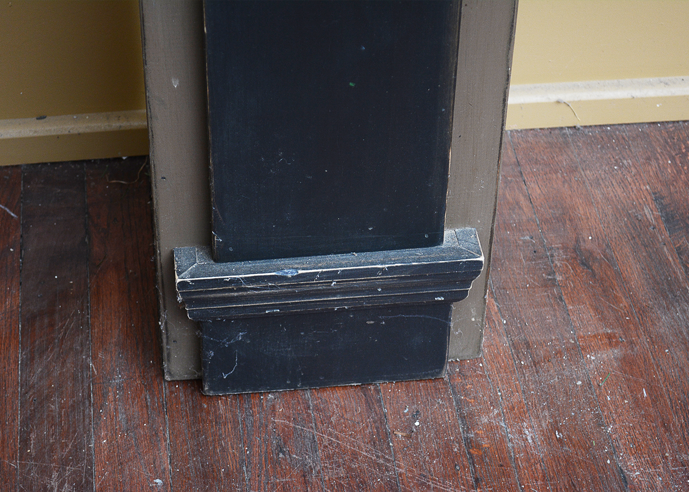 Painted Pine Mantel