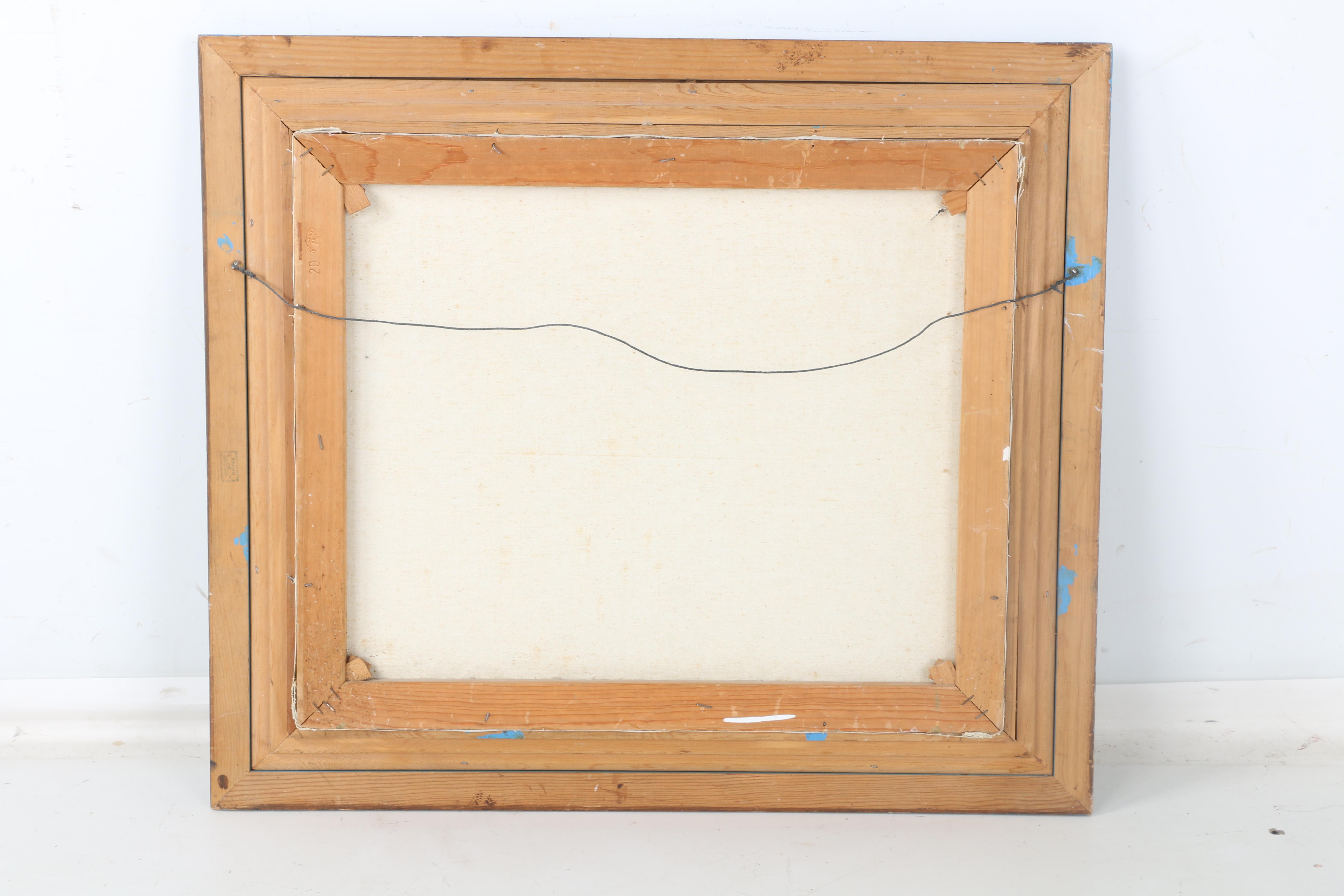 Van Der Leer Oil Painting of Group Outing