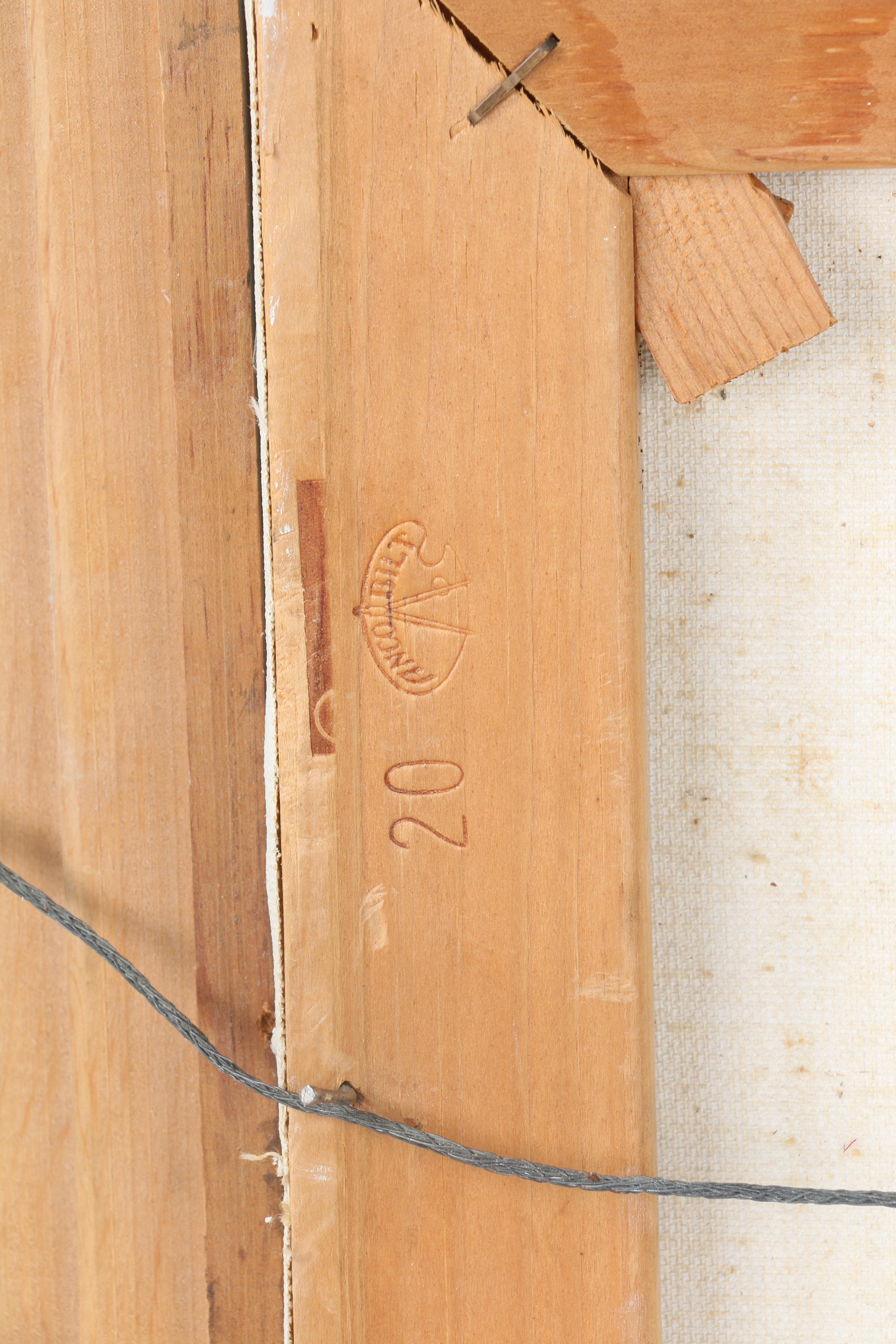 Van Der Leer Oil Painting of Group Outing