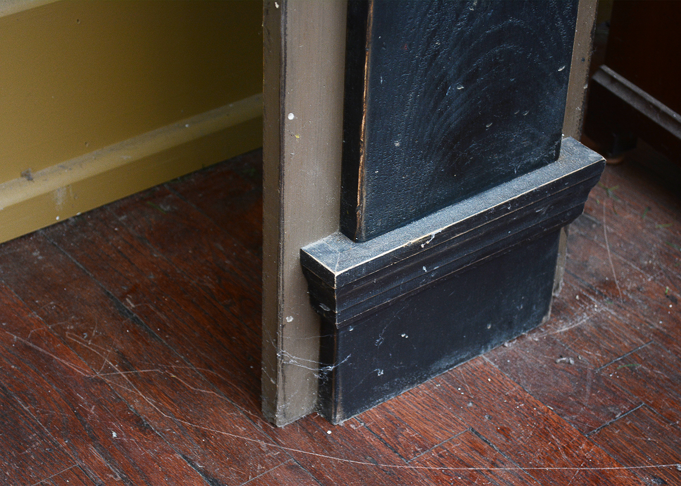 Painted Pine Mantel