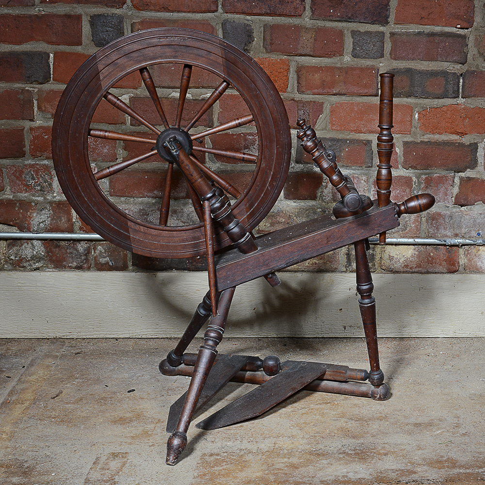 Vintage Spinning Wheel
