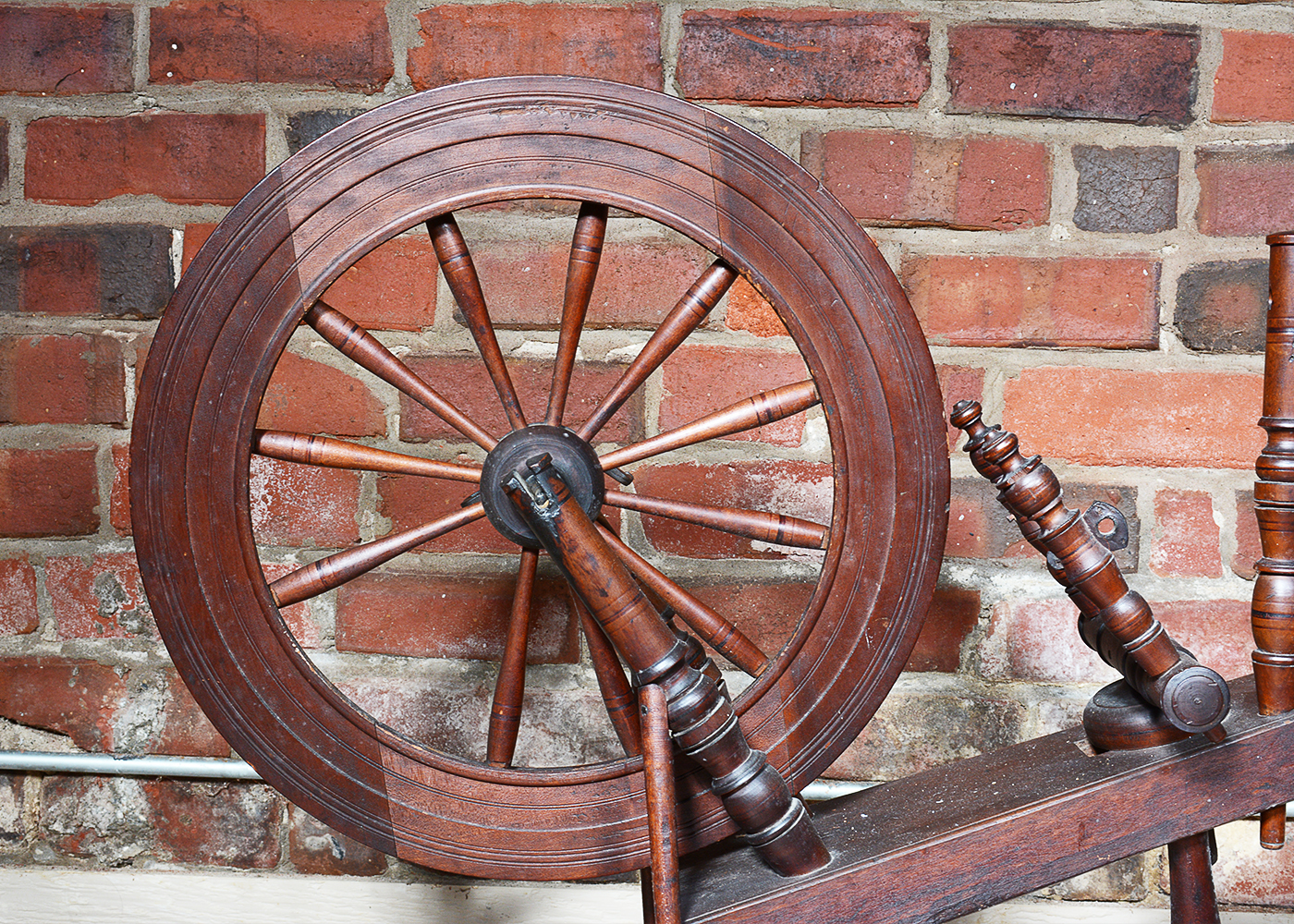 Vintage Spinning Wheel