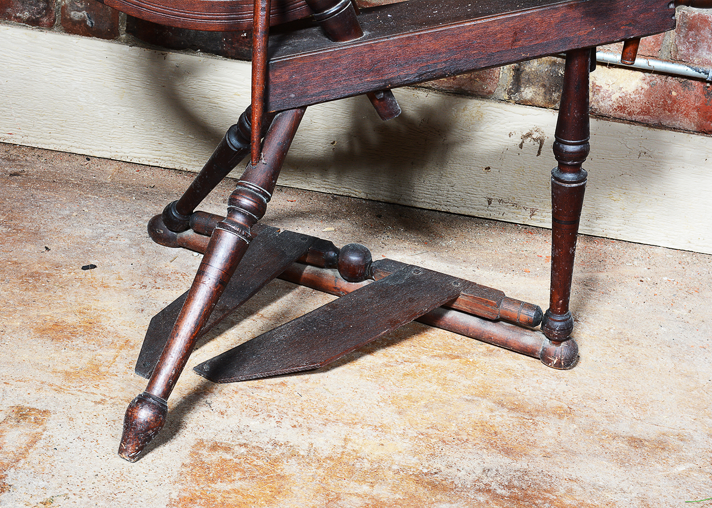 Vintage Spinning Wheel
