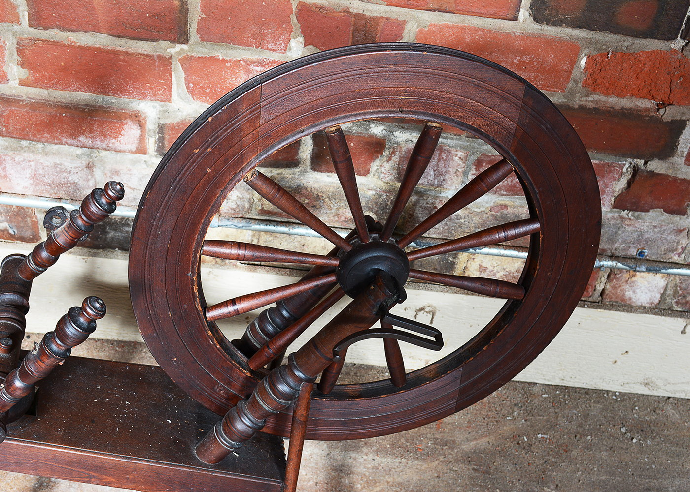 Vintage Spinning Wheel