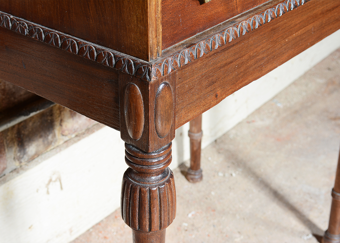 Early 20th Century Colonial Manufacturing Co. Mahogany Secretary Desk