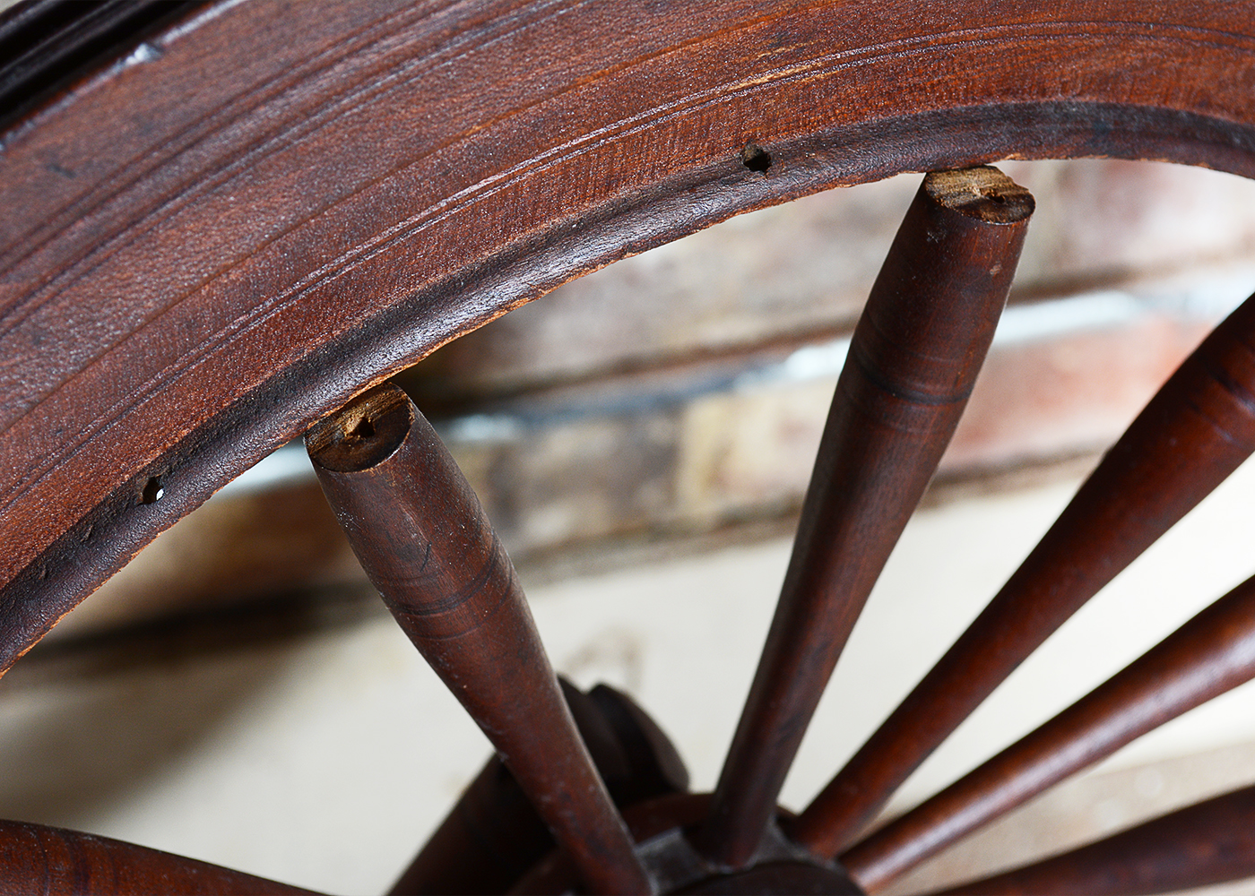 Vintage Spinning Wheel