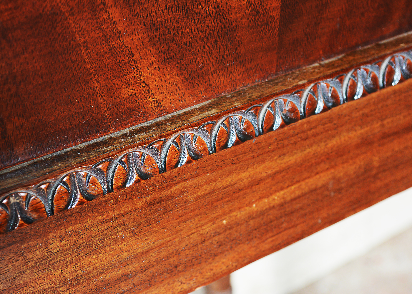 Early 20th Century Colonial Manufacturing Co. Mahogany Secretary Desk