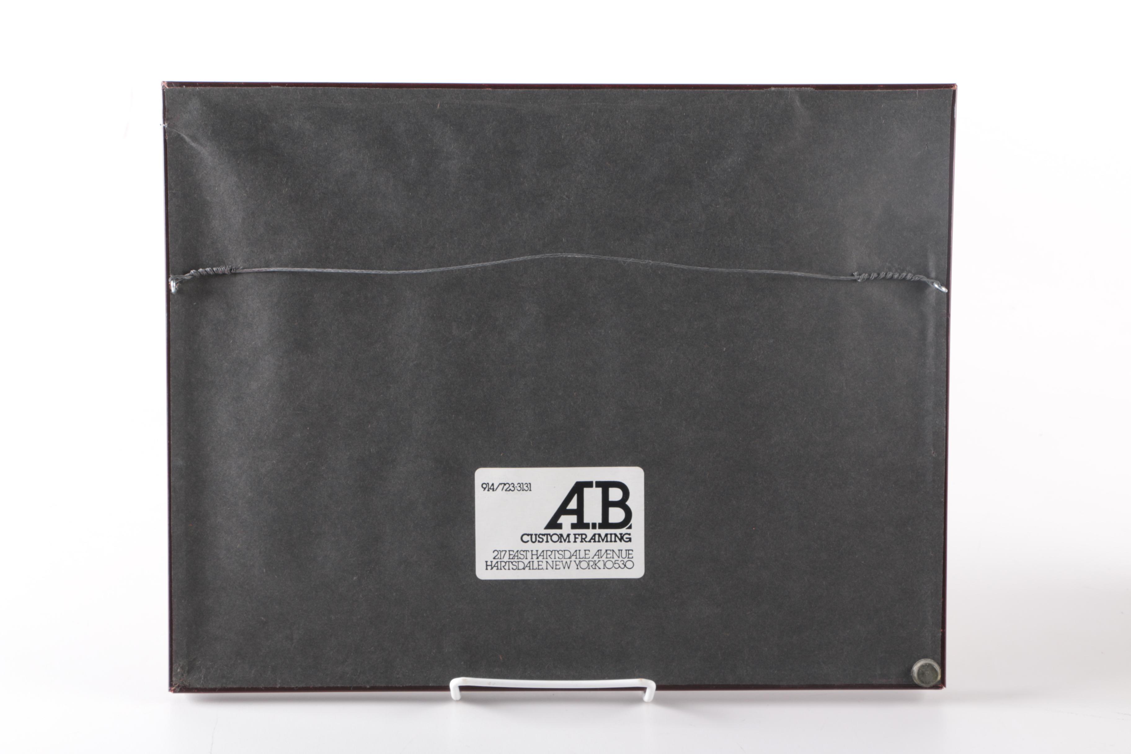 Joseph Pennell English Cityscape Etchings on Paper