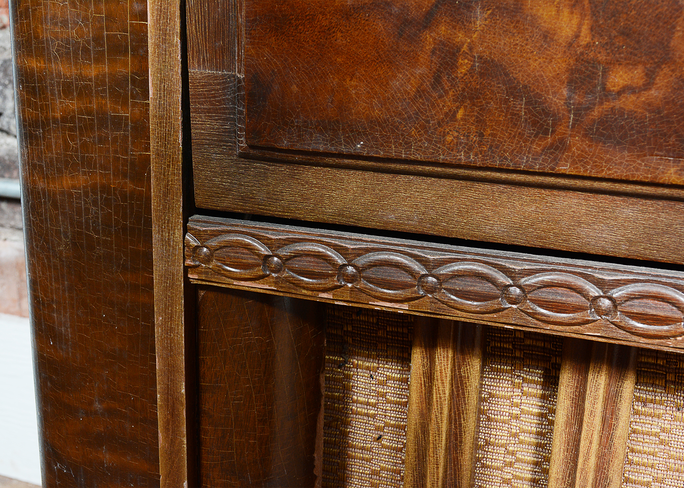 1940s Zenith Radio and Record Player Console