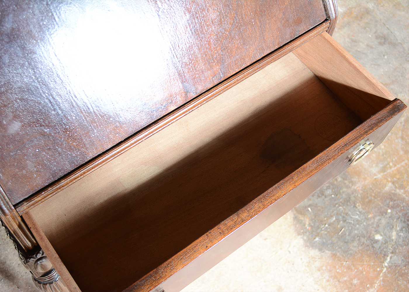 Early 20th Century Colonial Manufacturing Co. Mahogany Secretary Desk