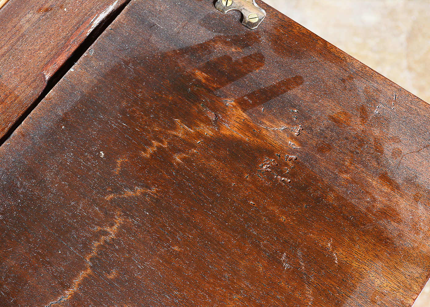 Early 20th Century Colonial Manufacturing Co. Mahogany Secretary Desk