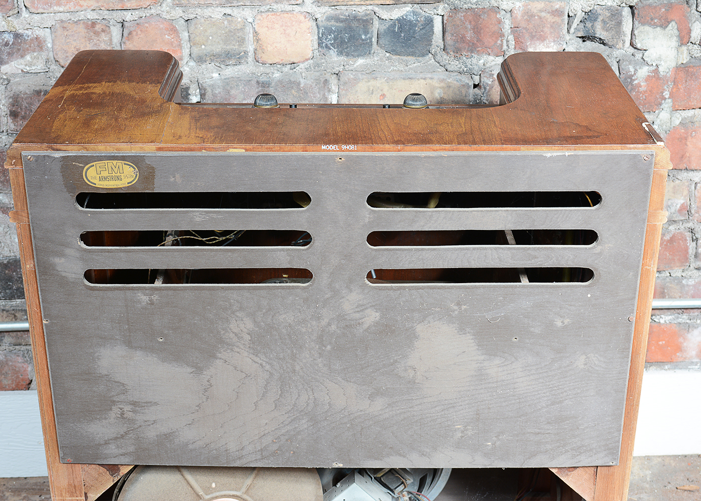 1940s Zenith Radio and Record Player Console