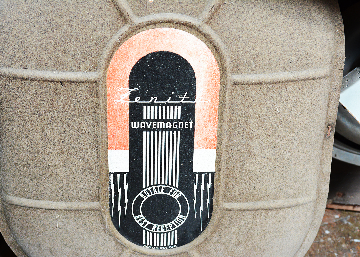 1940s Zenith Radio and Record Player Console