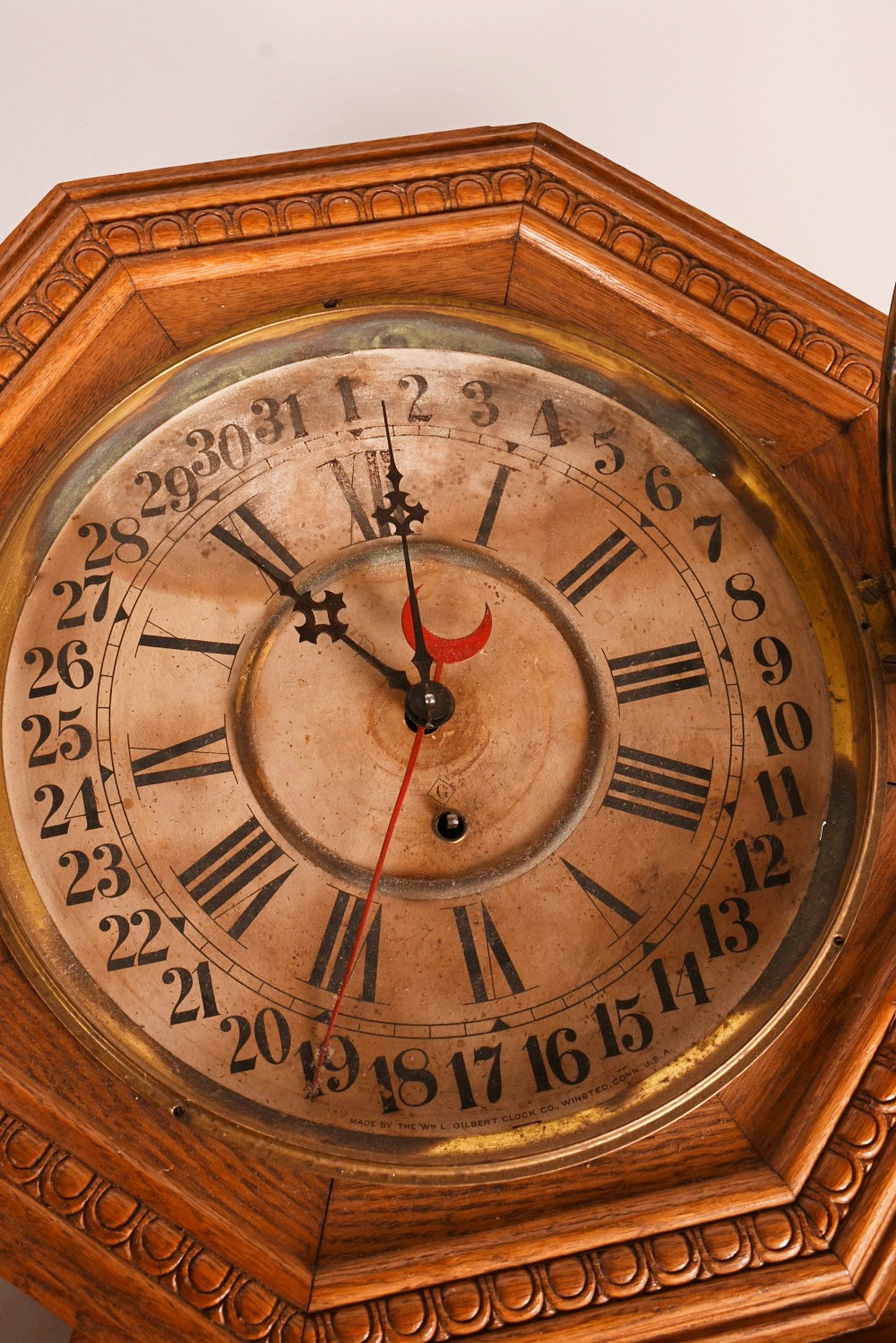 Antique "Admiral" Wall Clock by William L. Gilbert Clock Company