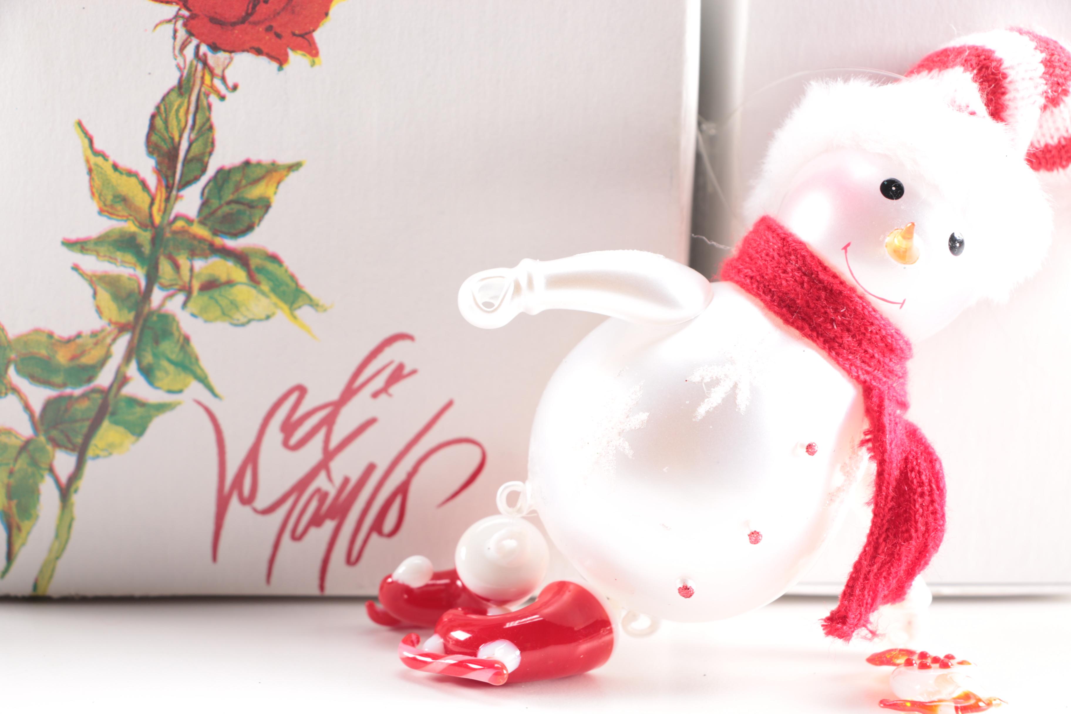 Vintage Glass Ornaments