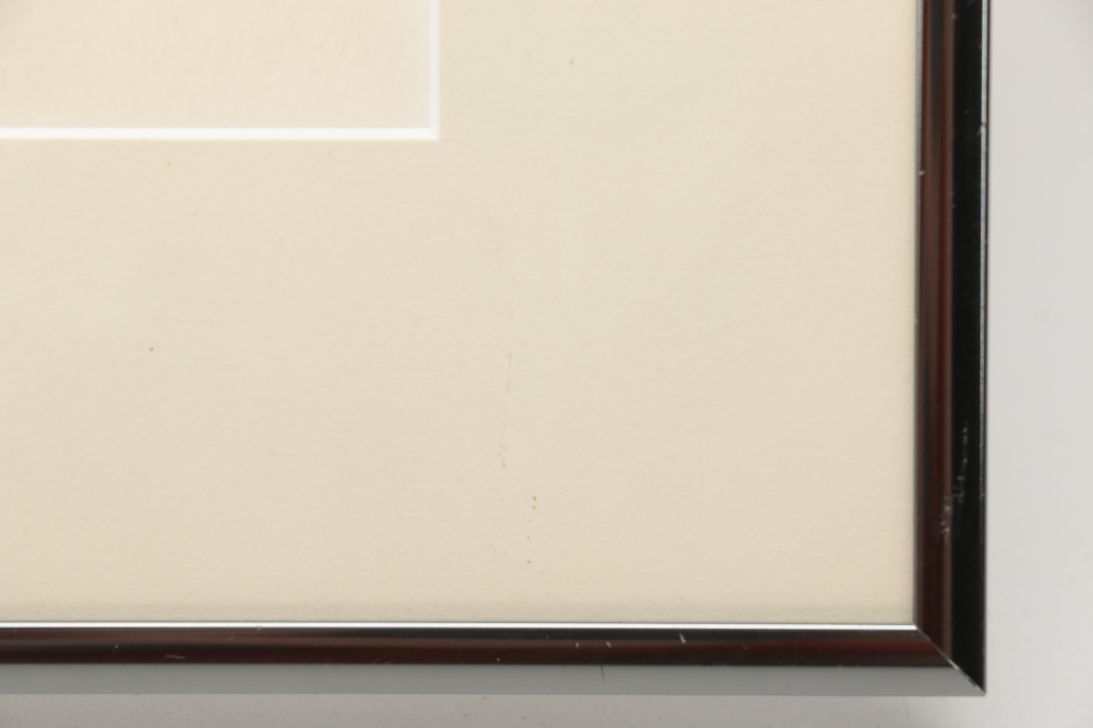 Don Stone Lithograph on Paper of Woman