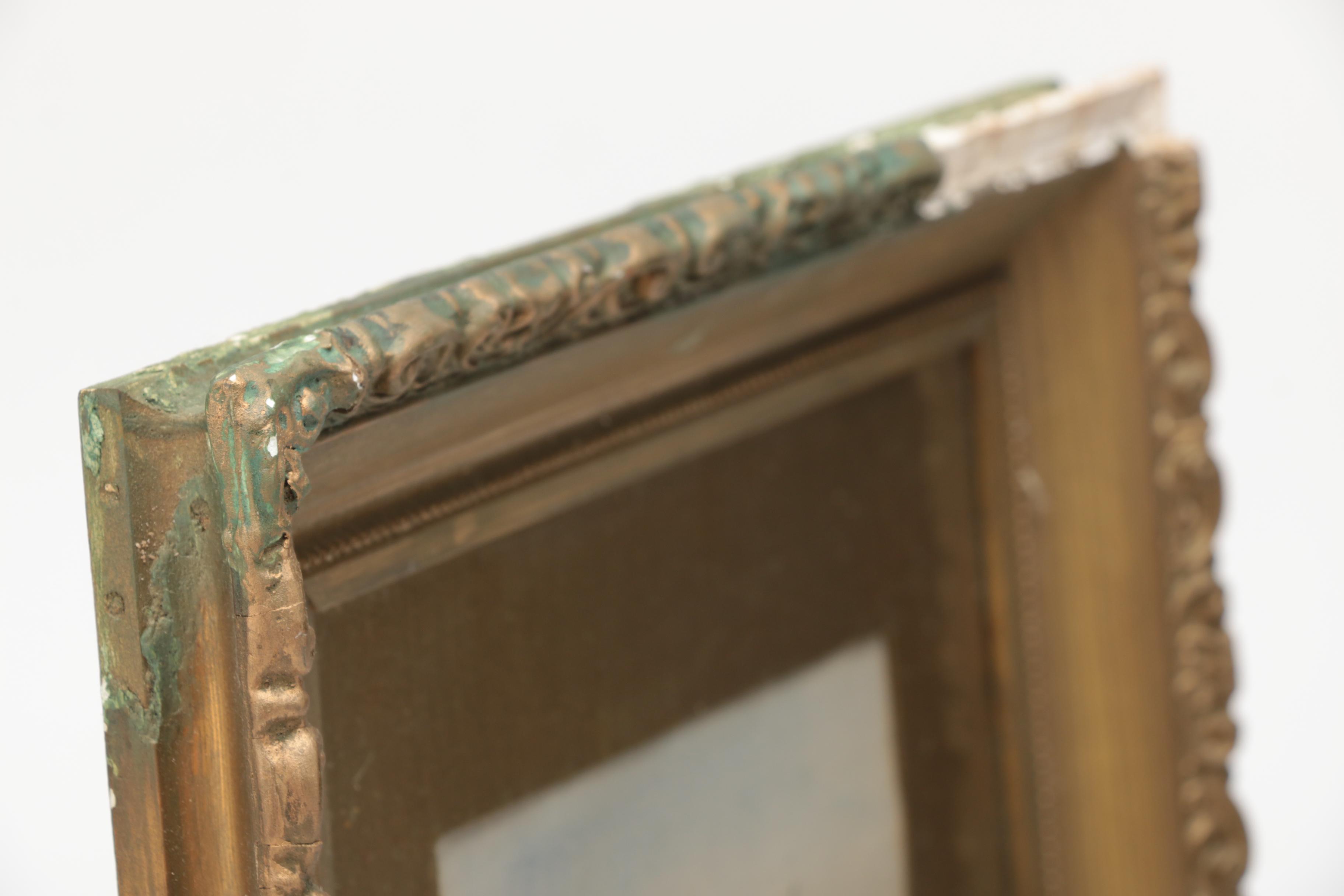 Fay Burrows Watercolor on Paper of Maritime Landscape