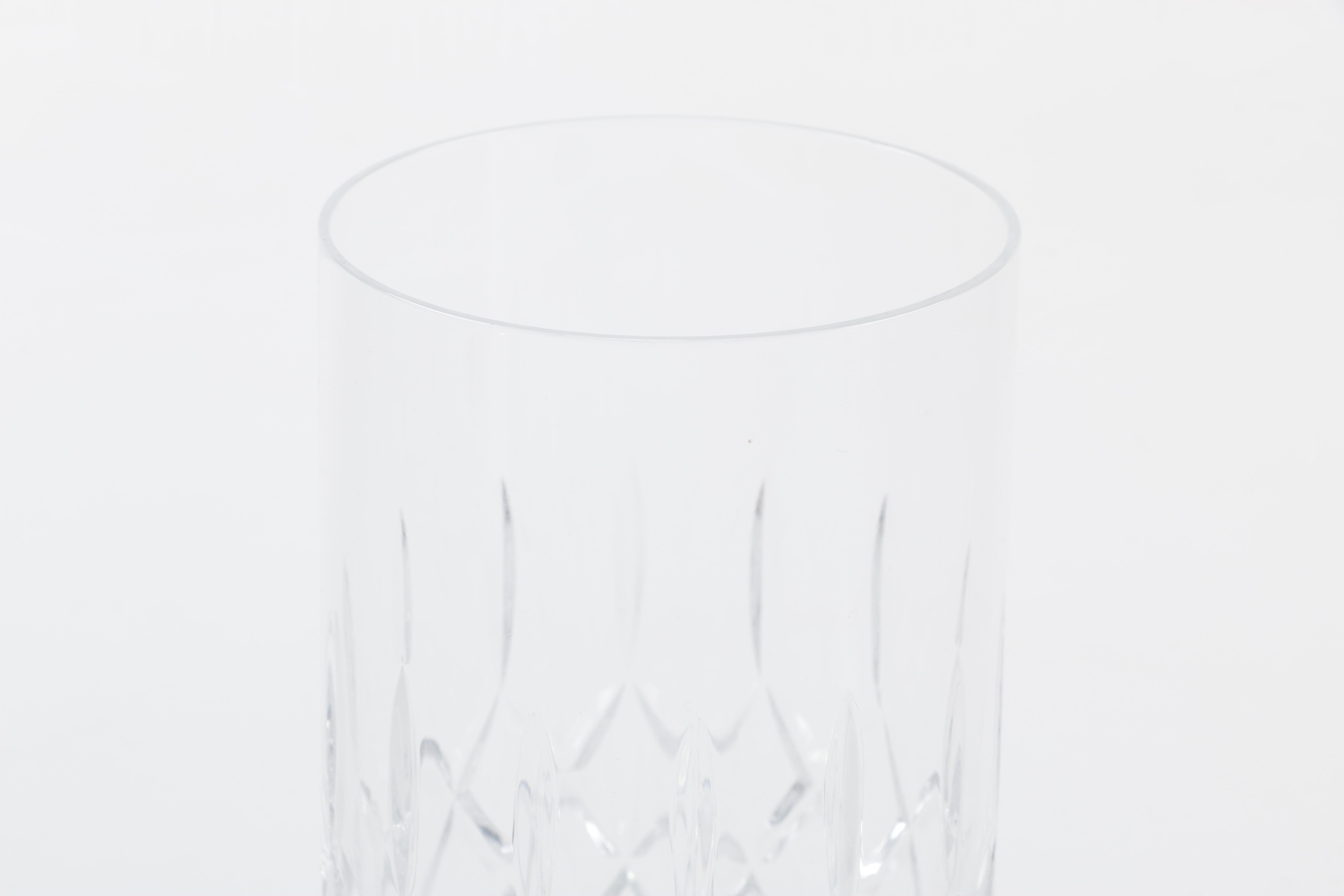 Assortment of Mikasa "Coventry" Crystal Barware