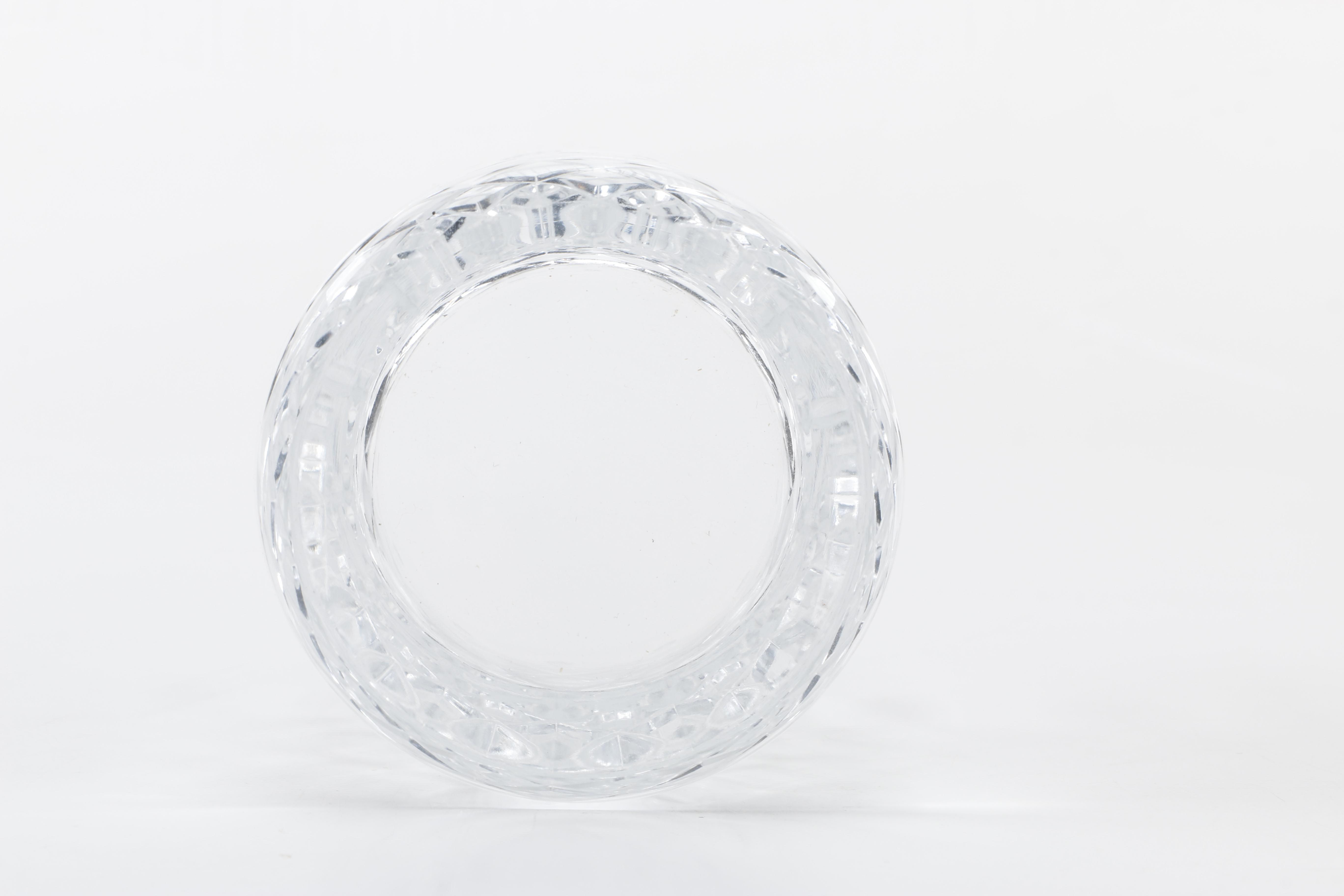 Assortment of Mikasa "Coventry" Crystal Barware