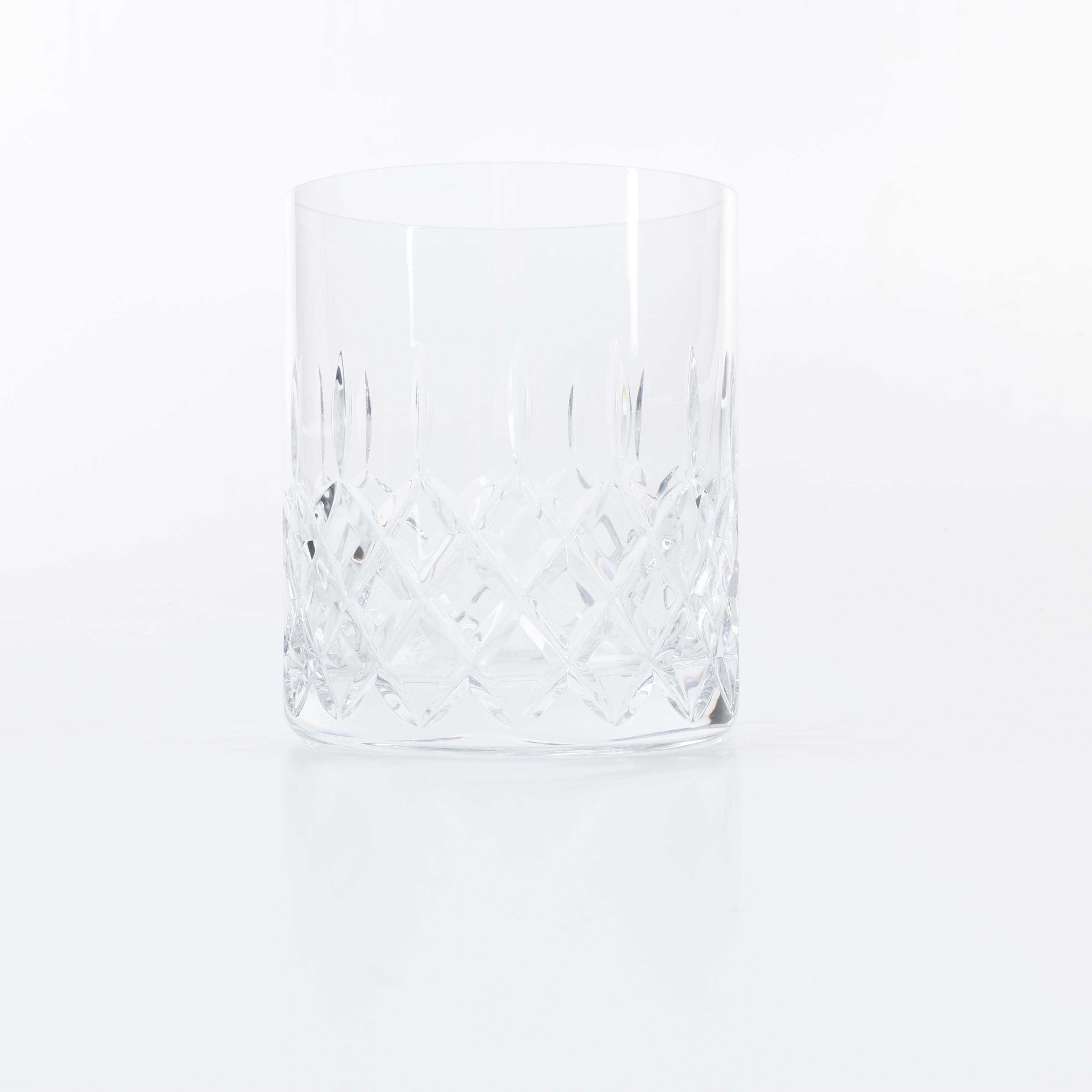 Assortment of Mikasa "Coventry" Crystal Barware