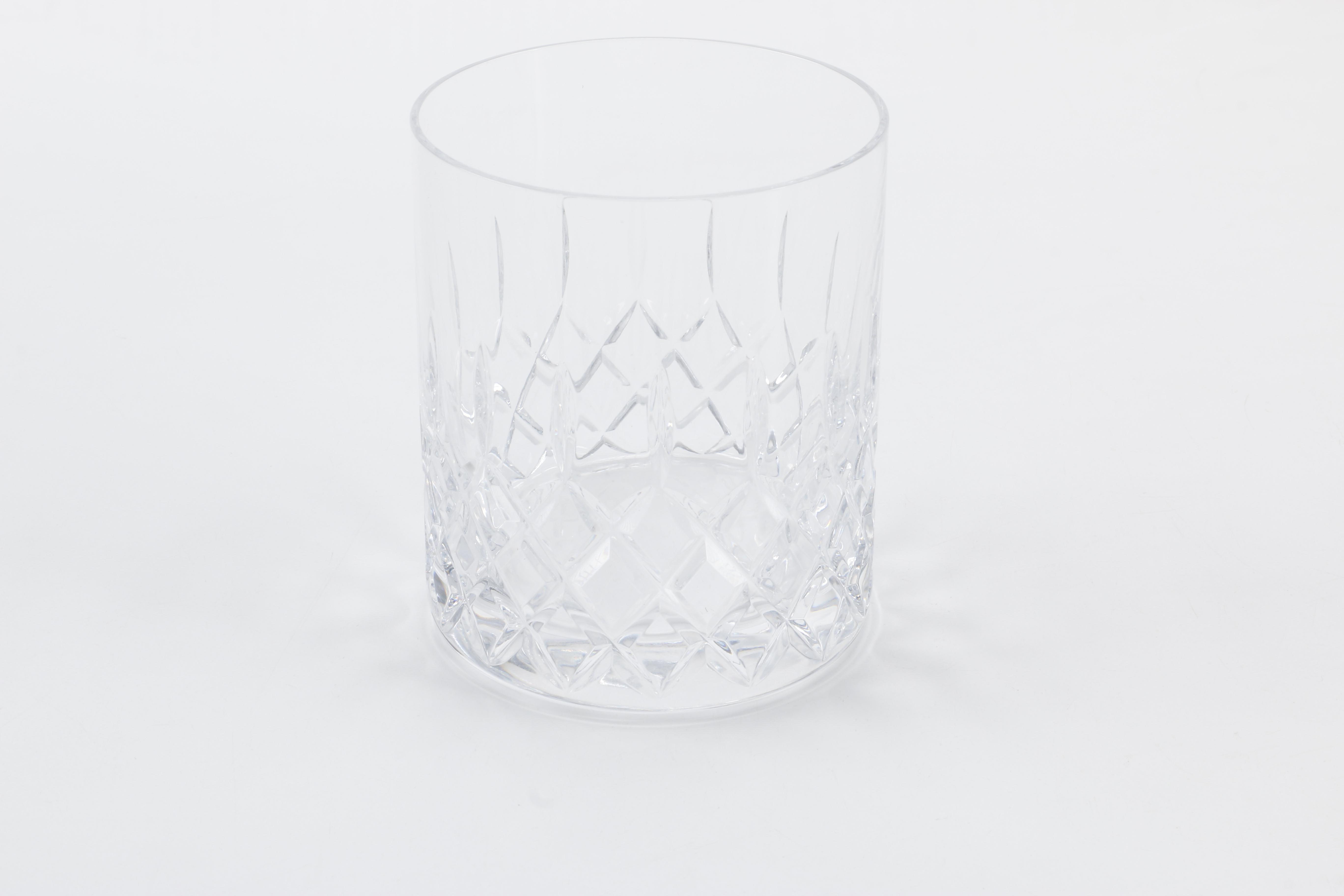 Assortment of Mikasa "Coventry" Crystal Barware