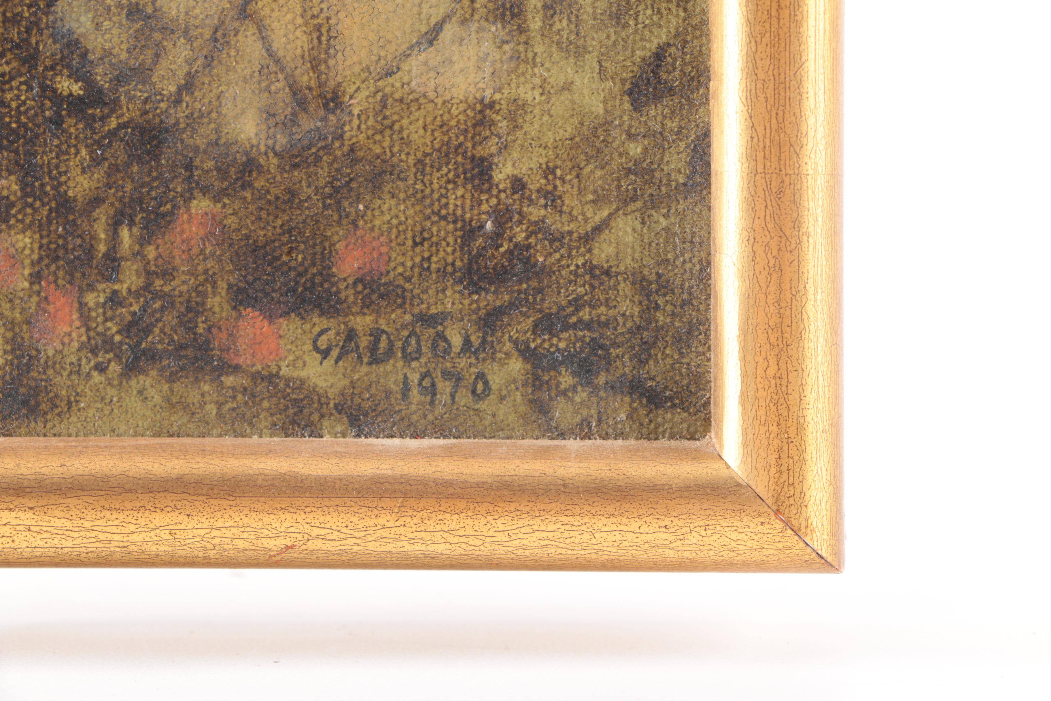 Dodge and Gadoon Oil Paintings of Woodland Scenes