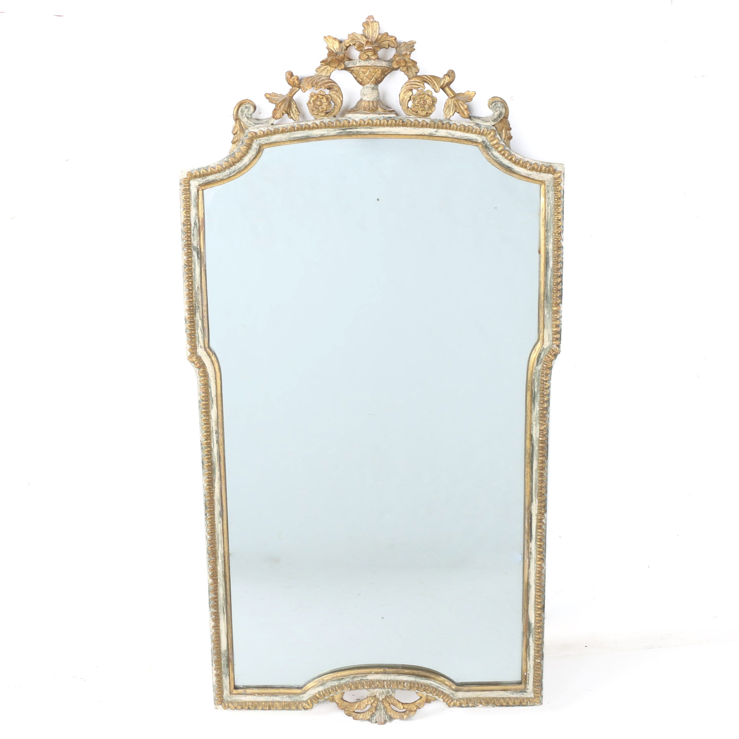 Ornate Gold Tone Mirror