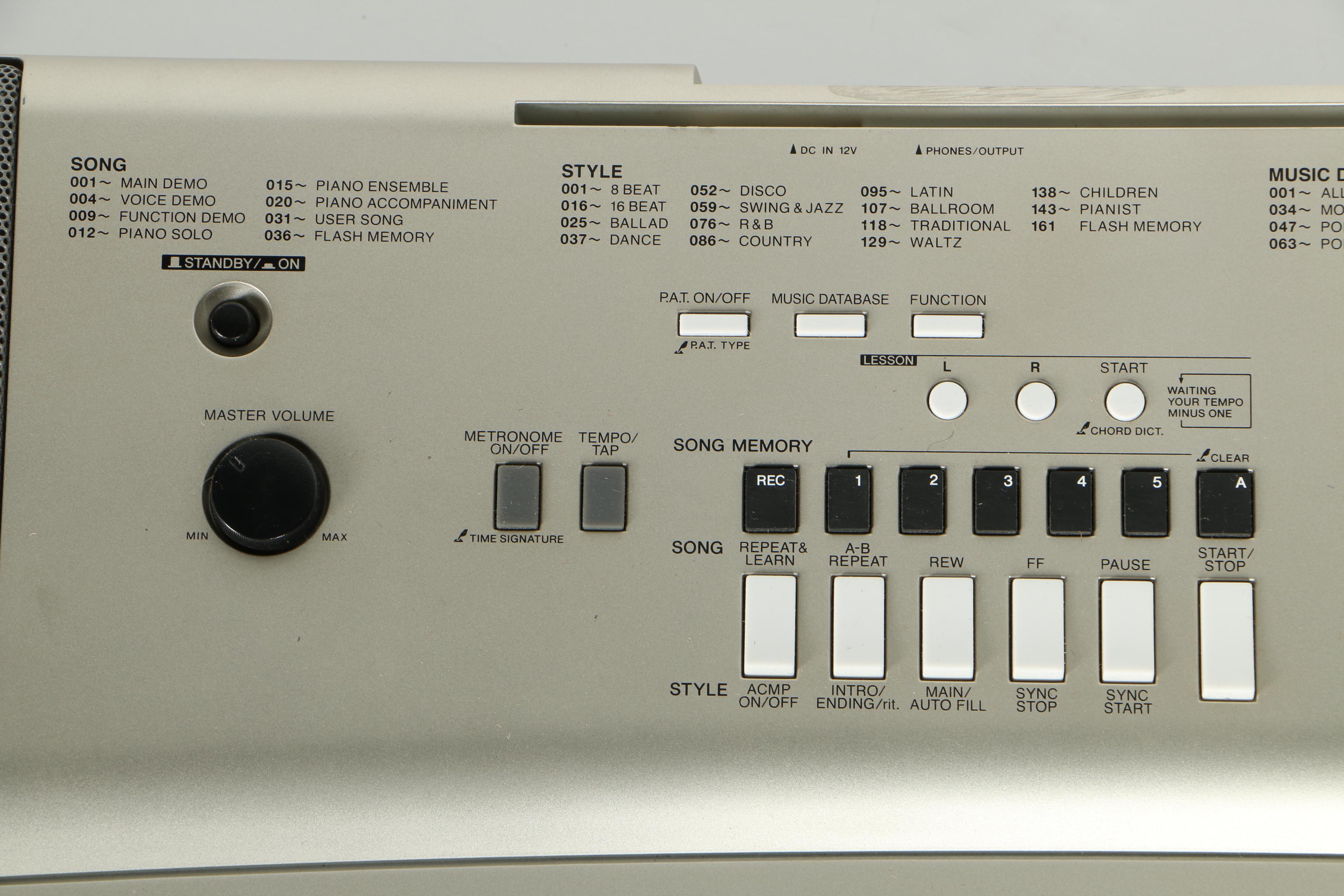 Yamaha Portable Electronic Keyboard