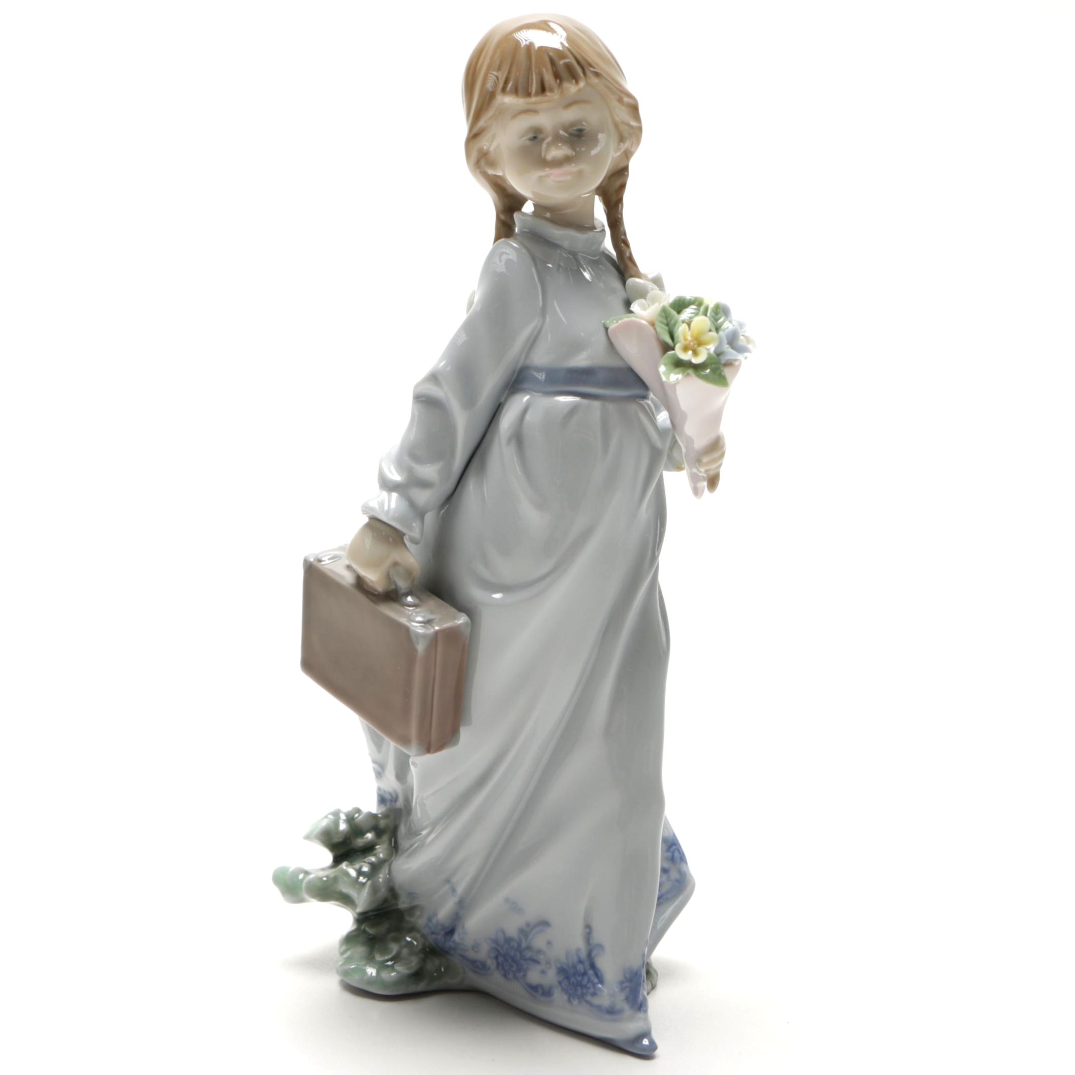 Lladró "School Days" Collectors Society Porcelain Figurine