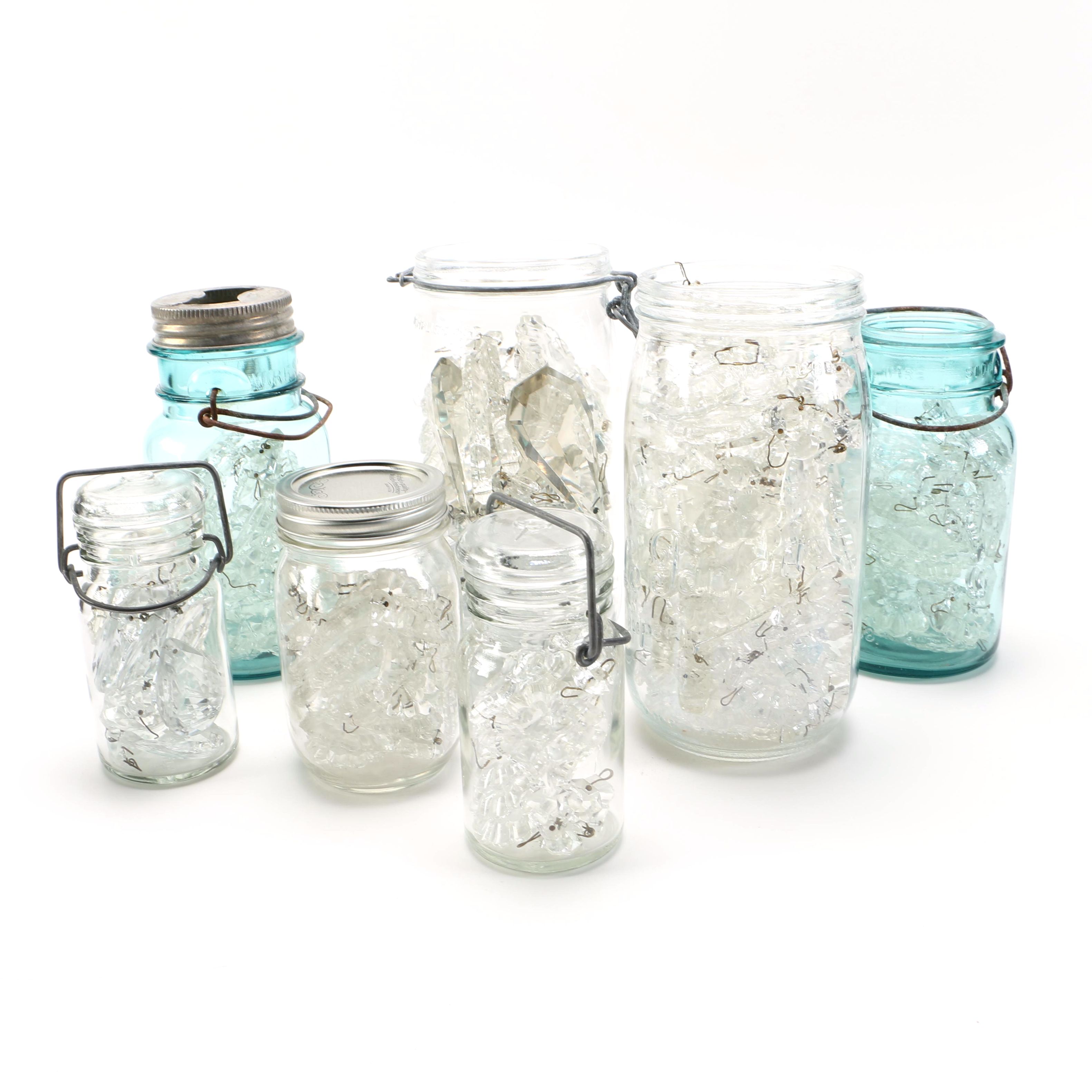 Collection of Ball Mason Jars