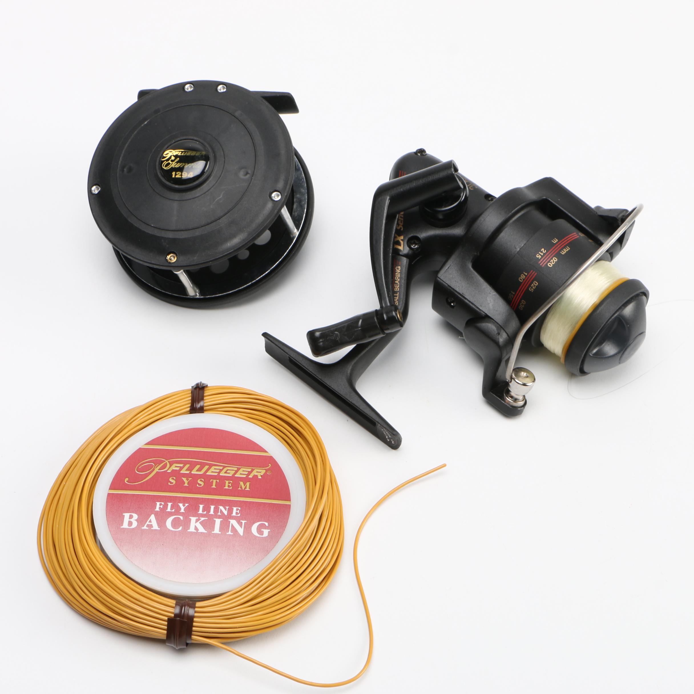 Shakespeare Fly Fishing Rod, Reel, and Accessories