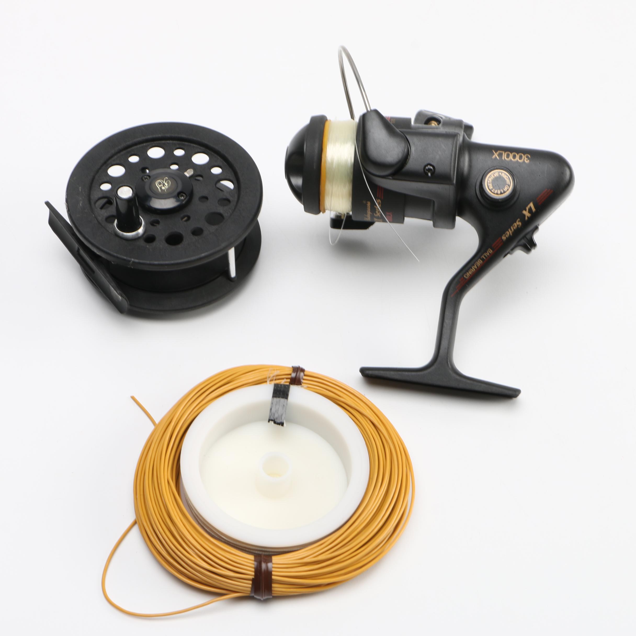 Shakespeare Fly Fishing Rod, Reel, and Accessories