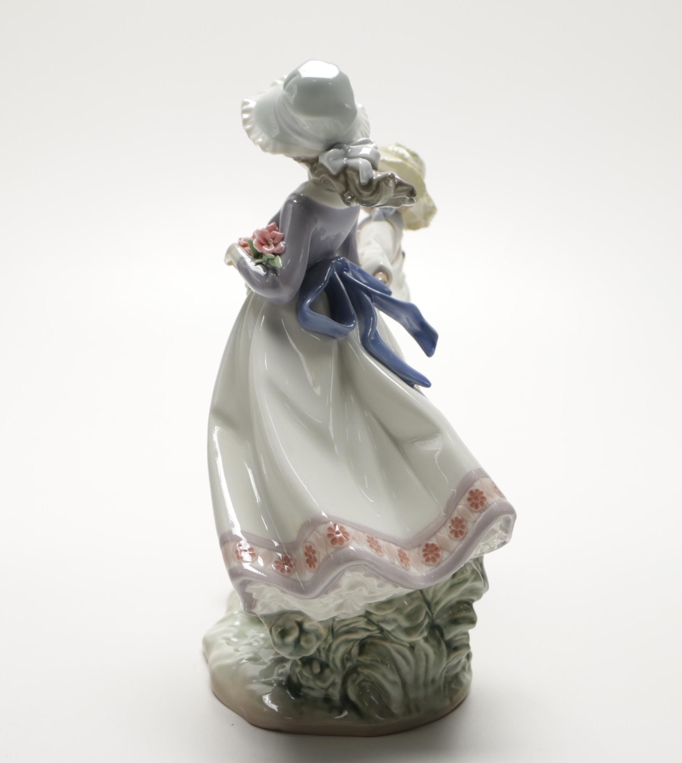 Lladró Porcelain "Scarecrow and the Lady" Figurine