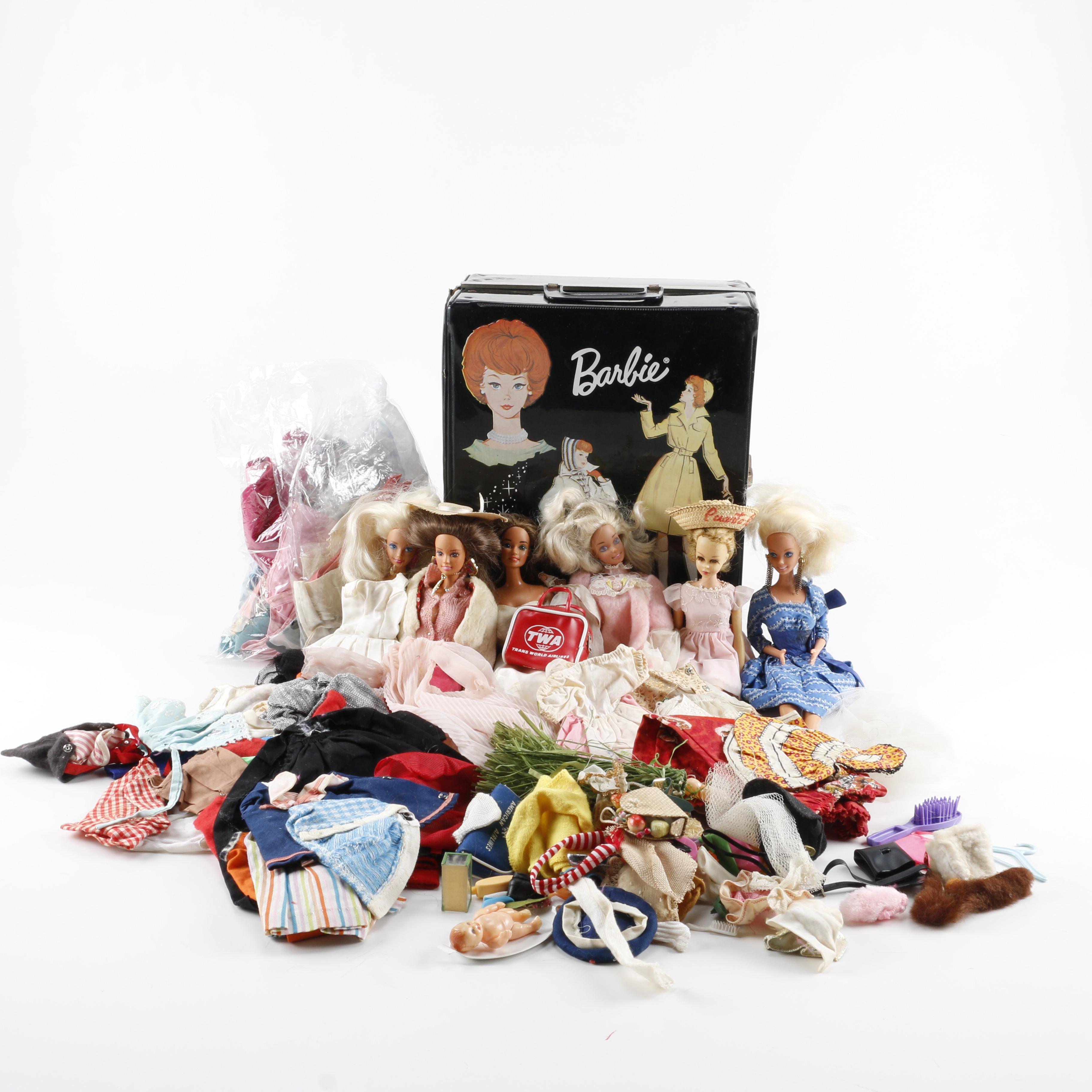 Barbie Dolls and Accessories