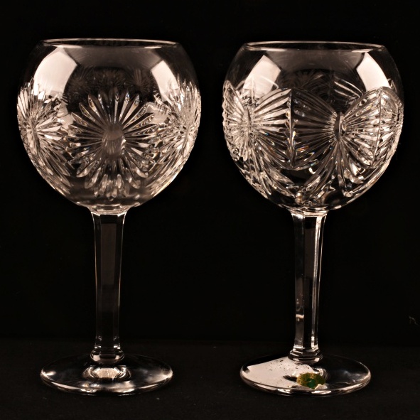 Set of Eight Waterford Crystal Millennium Toasting Stemware