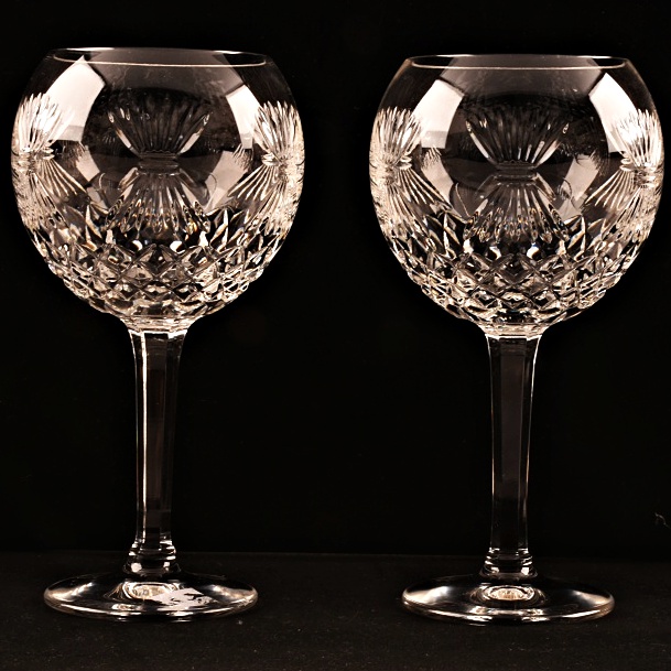 Set of Eight Waterford Crystal Millennium Toasting Stemware