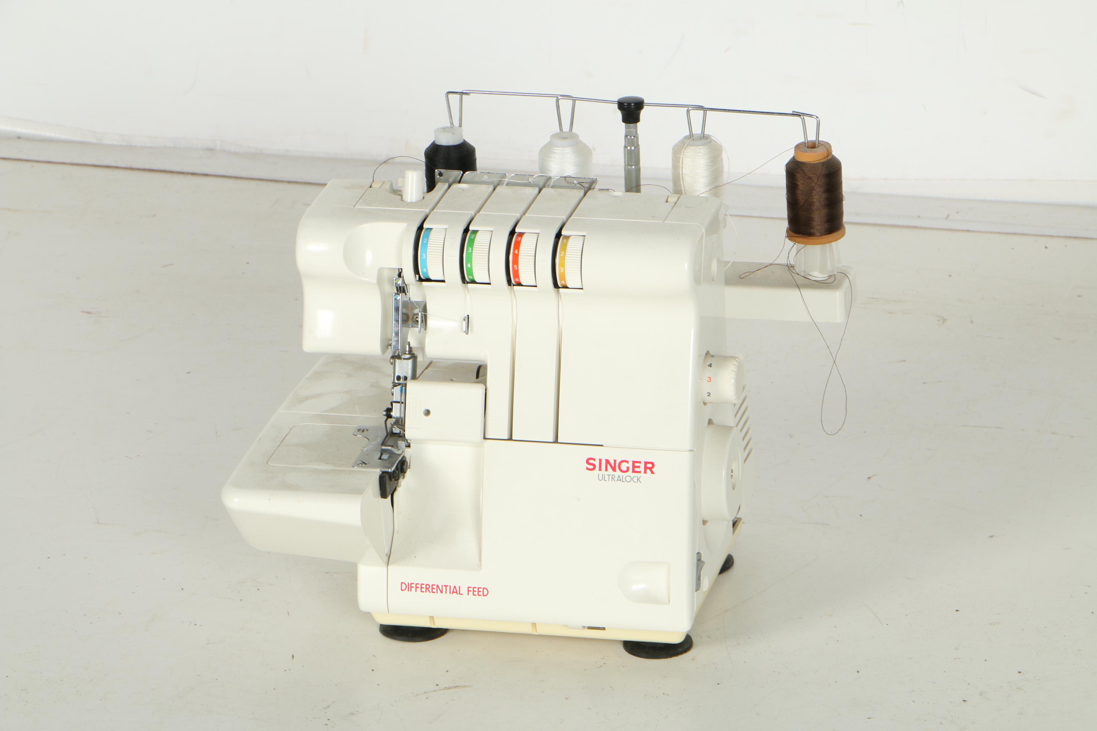 Two Singer Sewing Machines