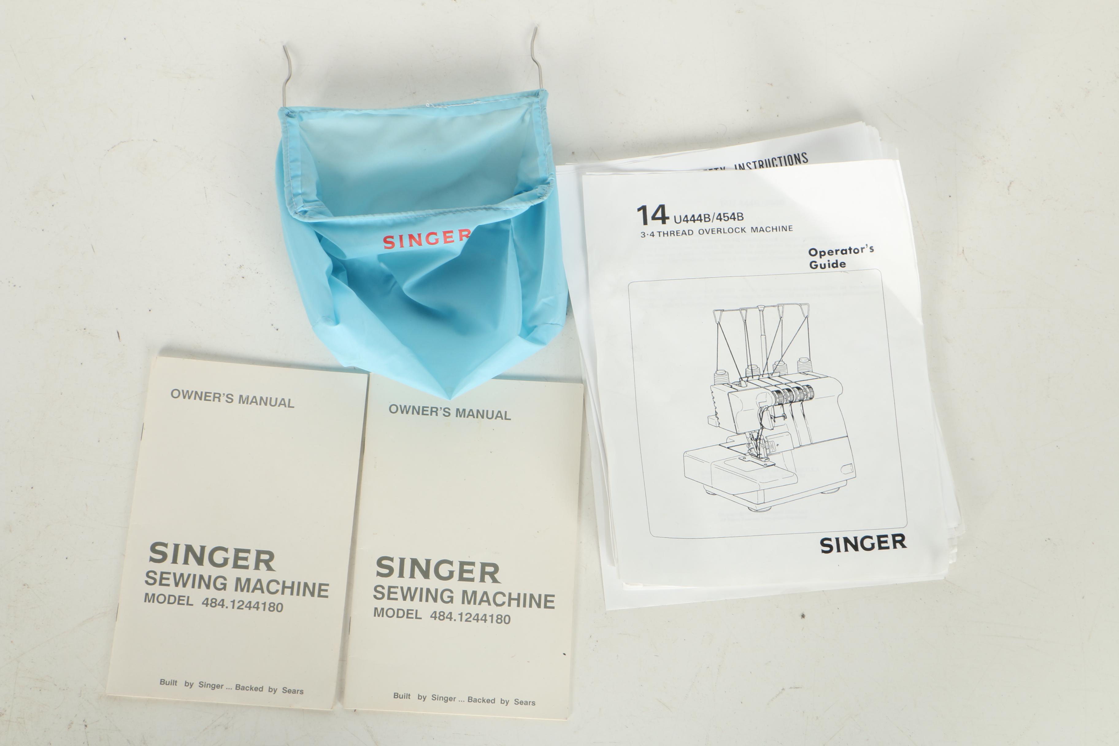 Two Singer Sewing Machines