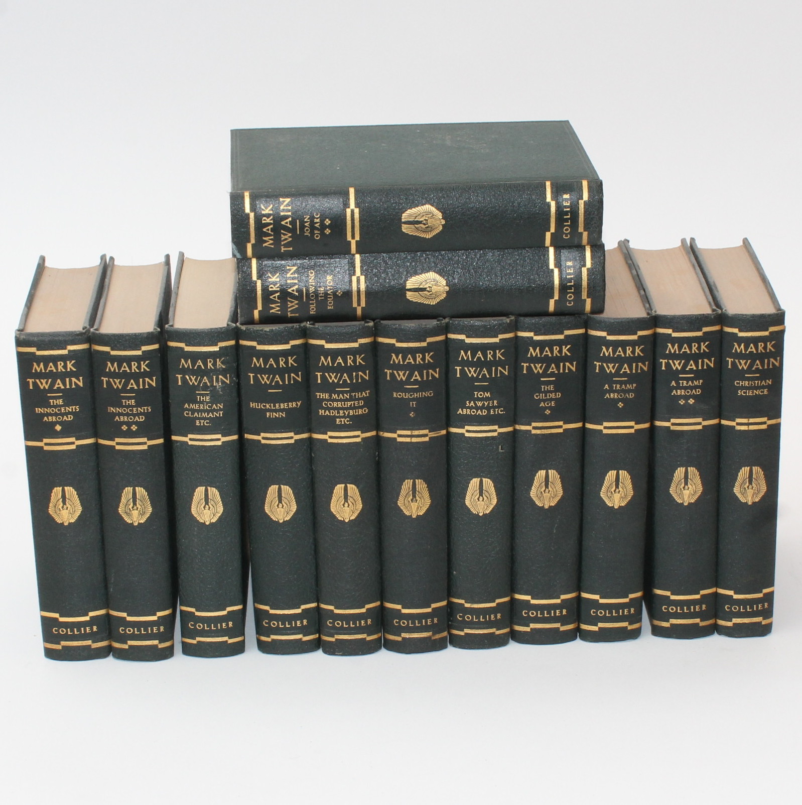 Thirteen Volume Mark Twain Book Collection